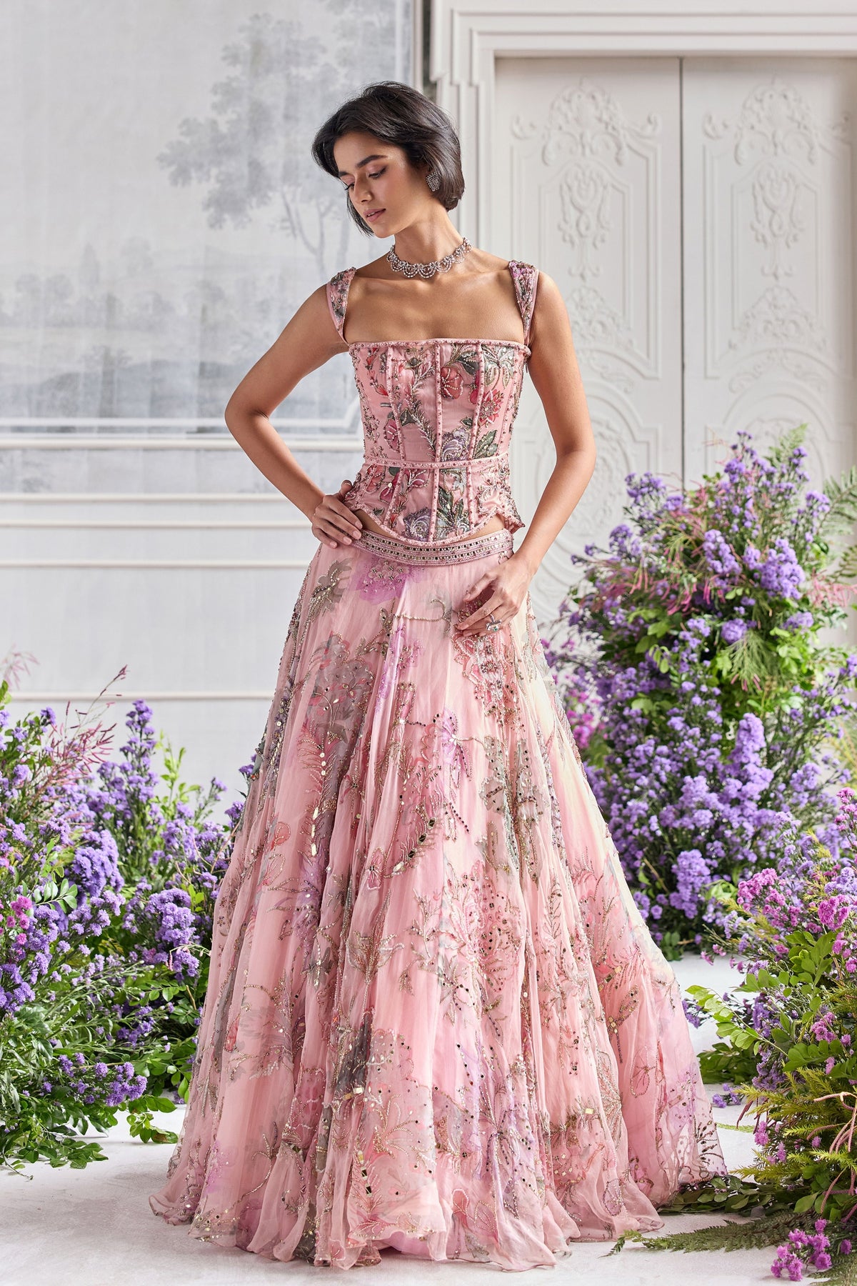 Izel Lehenga Set