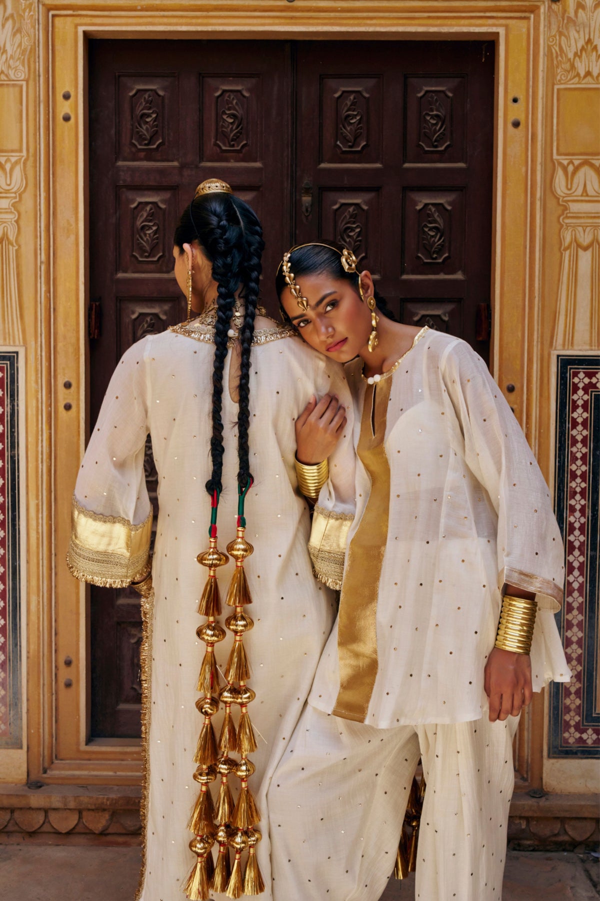 Ivory Tunic Set