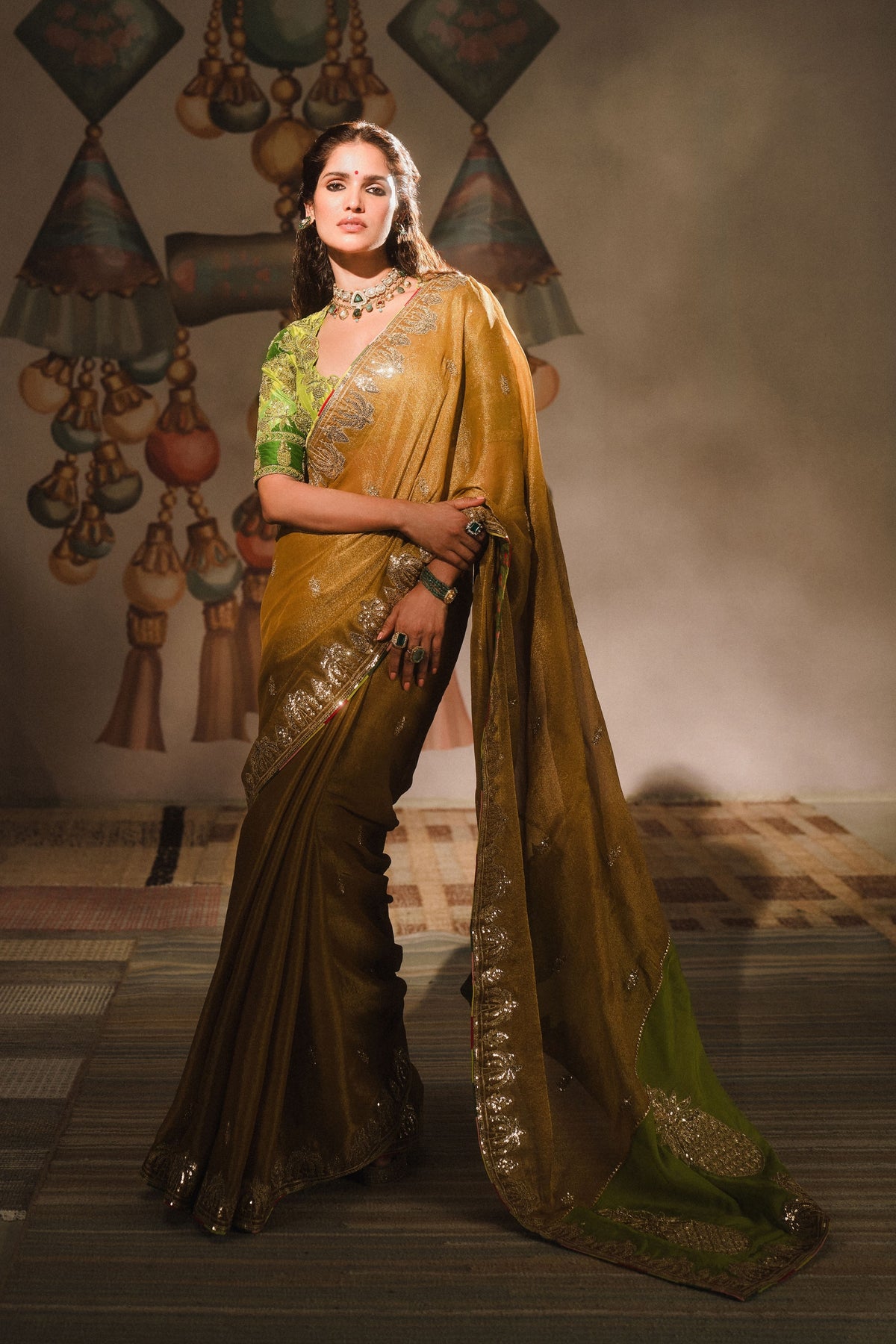 The Son Barfi Saree With Dupatta