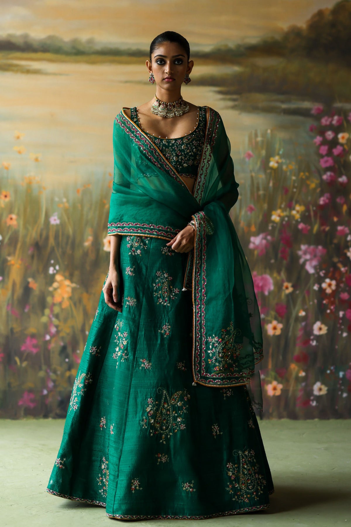 Nazma Lehanga Set