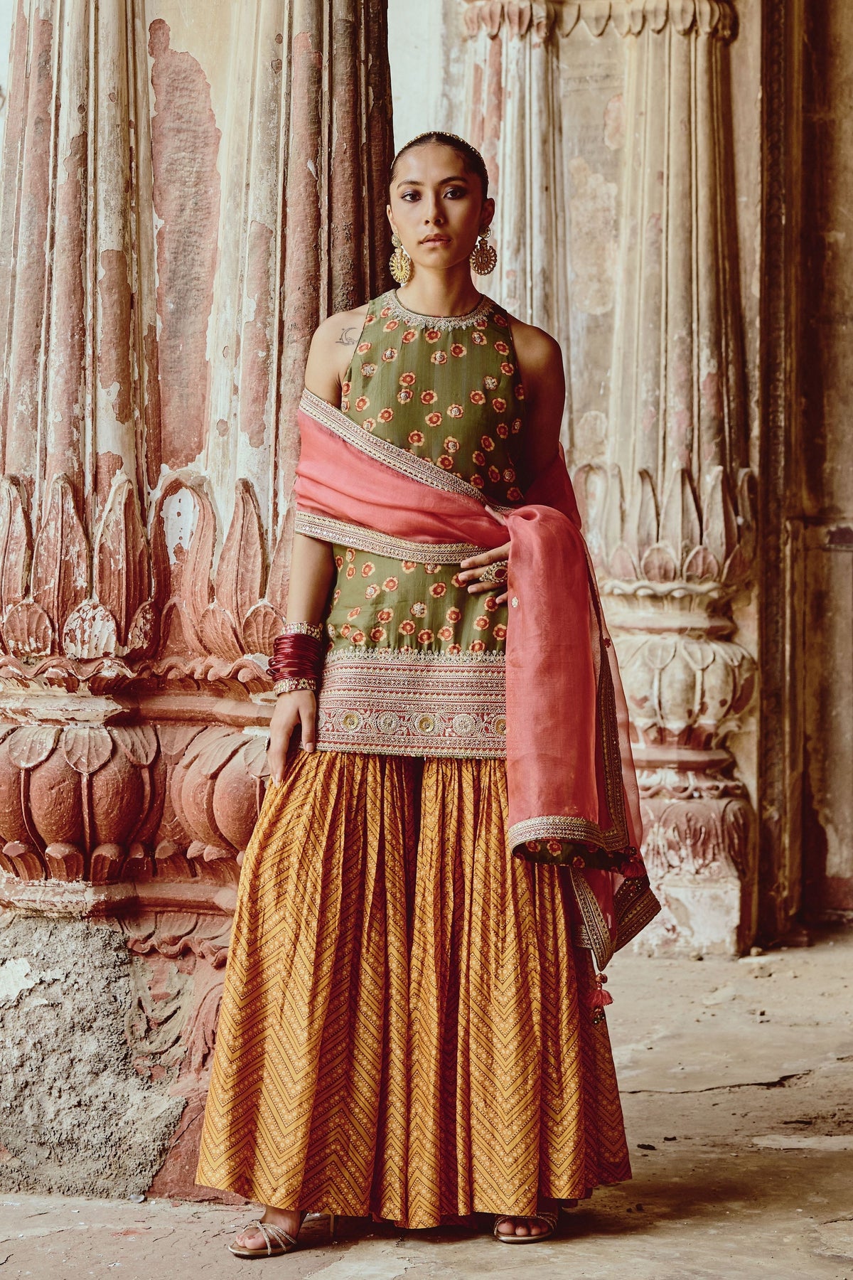 Preet Sharara Set