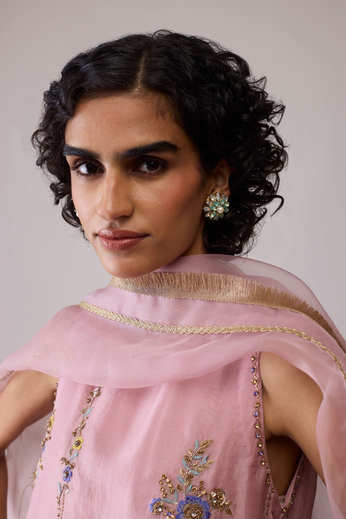 Pink Inaayat Kurta Set