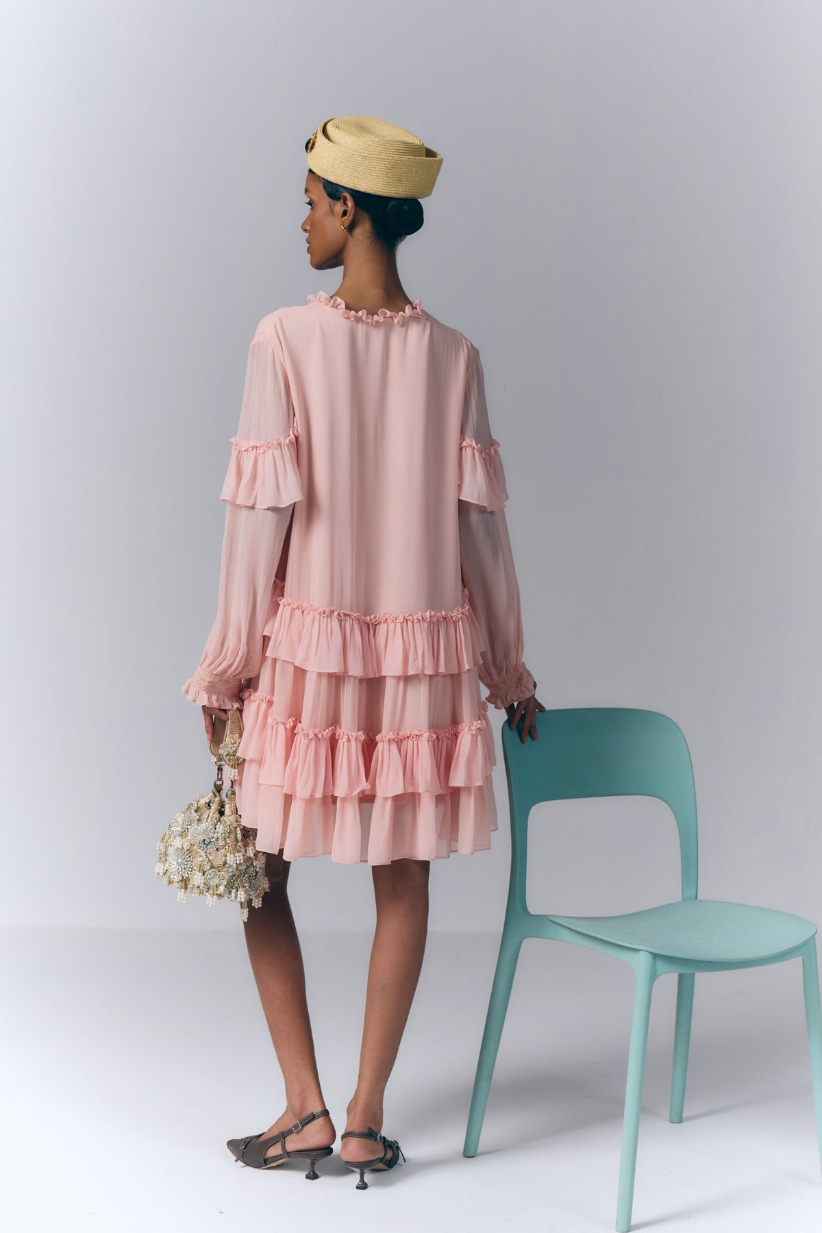 Tiered Short Dress