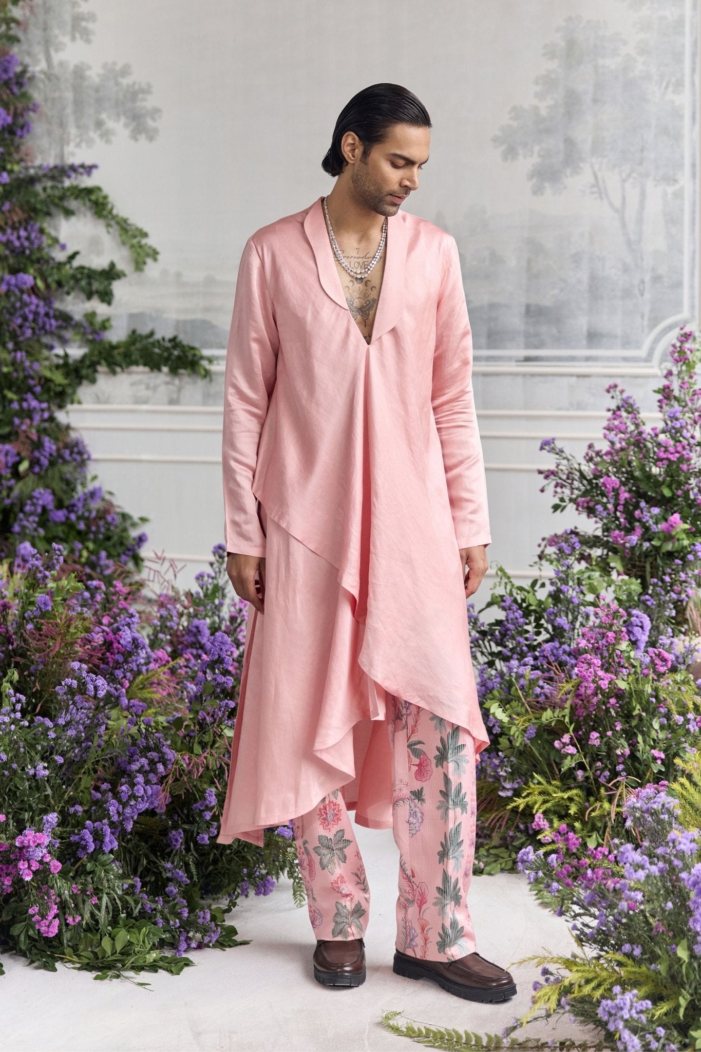 Akram Kurta Set - Mahima Mahajan Menswear - Elahe
