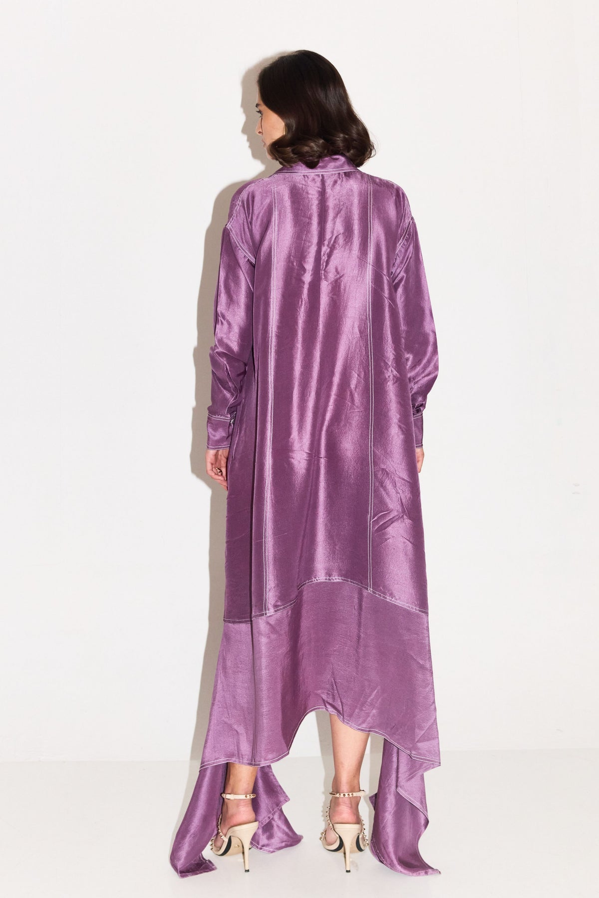 Amanda Draped Boxy Dress
