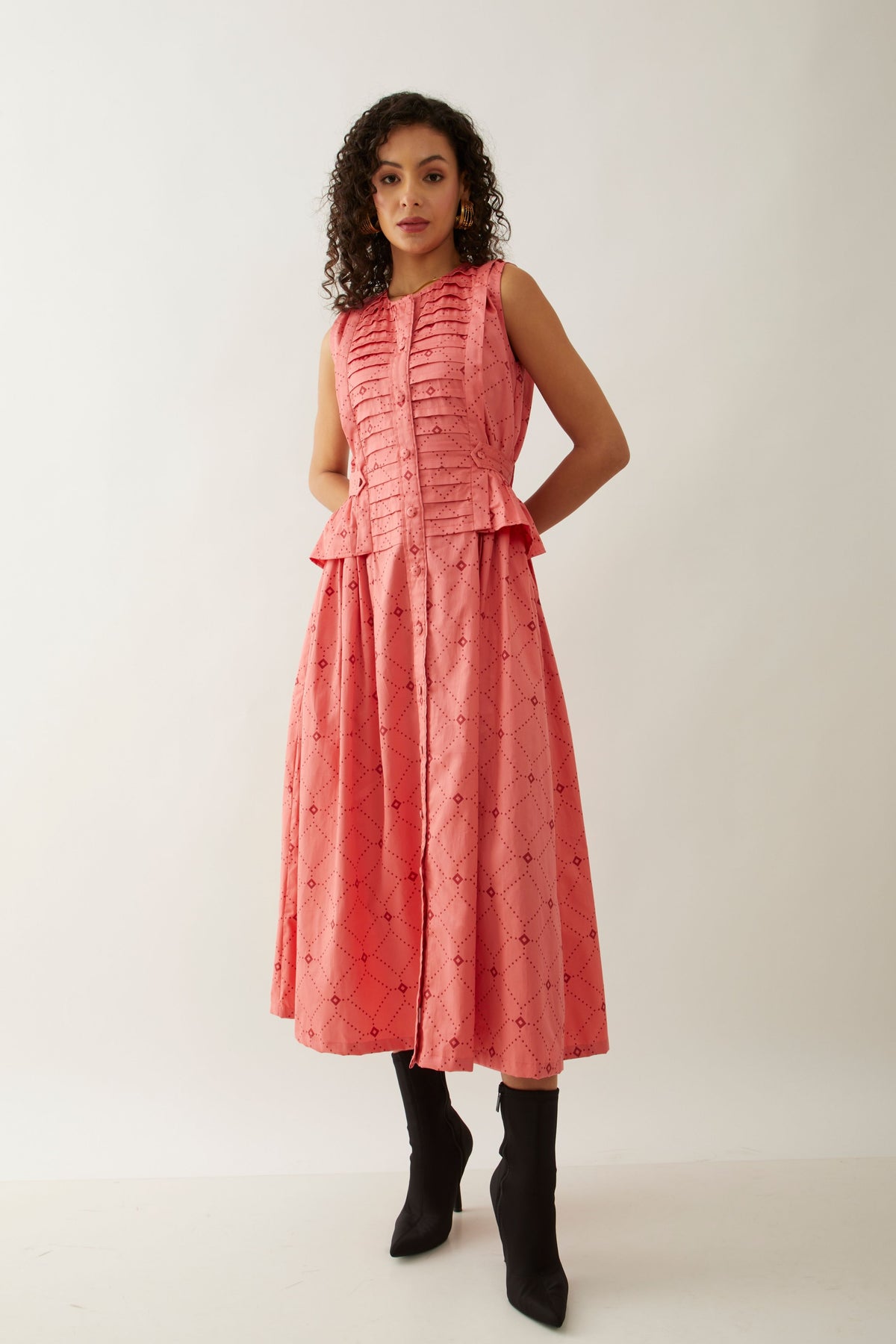 Willow Salmon Dress