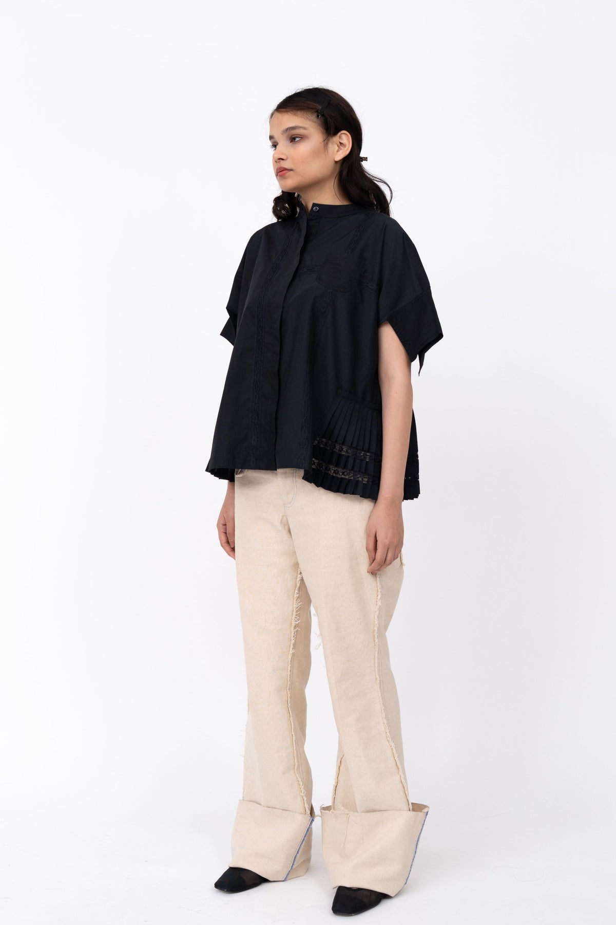 Channel Raven Top