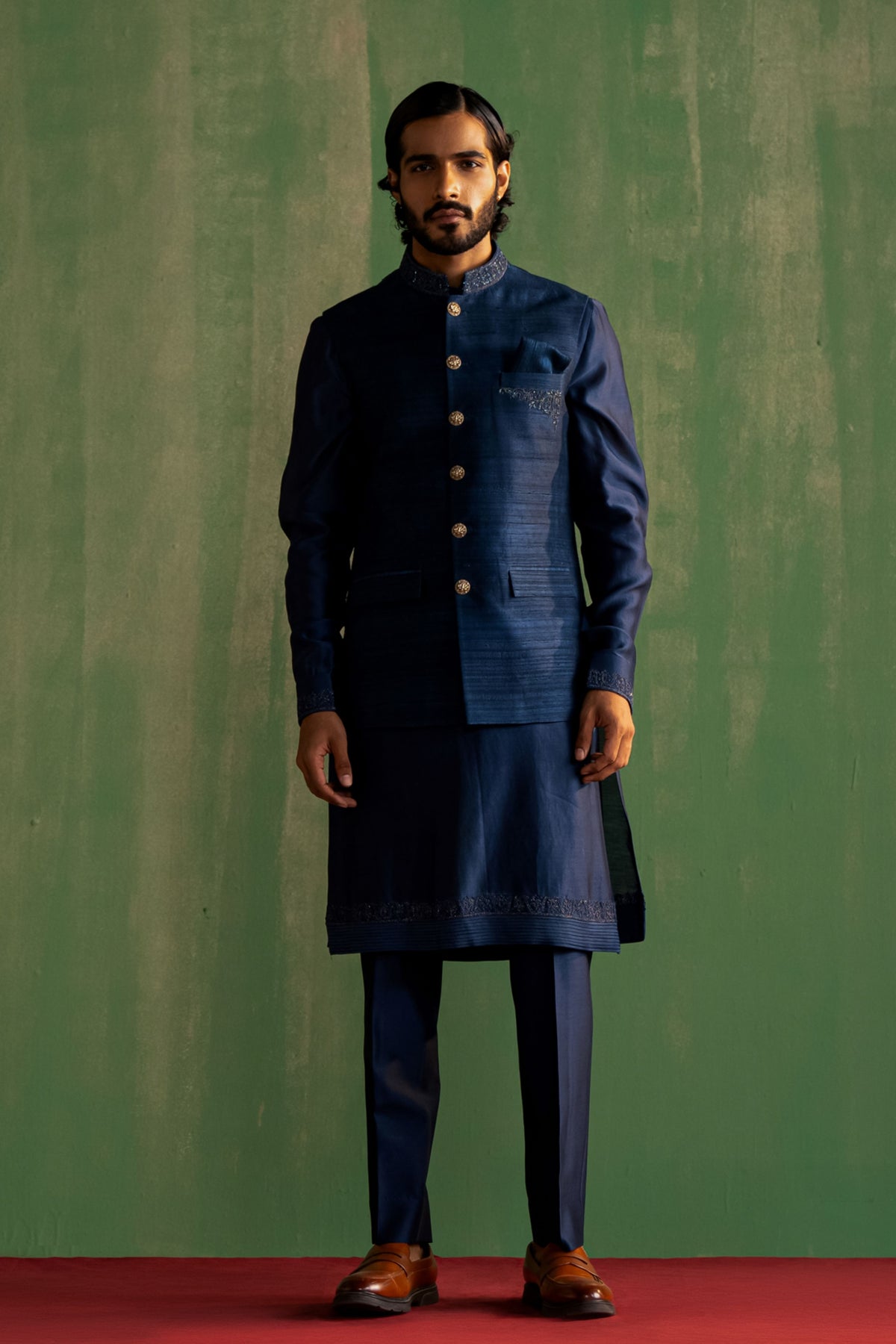 Kavish Midnight Bundi Set