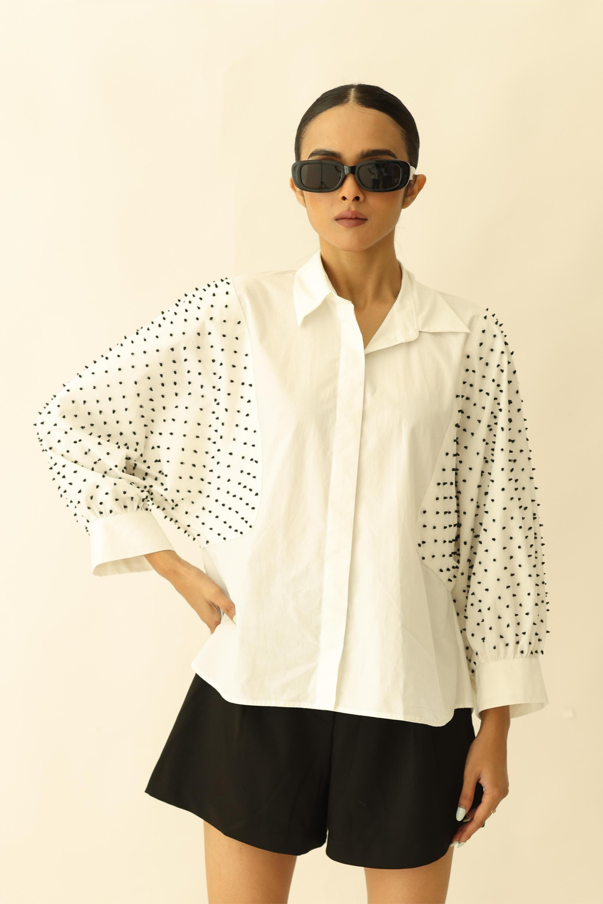 White Gilded Shirt