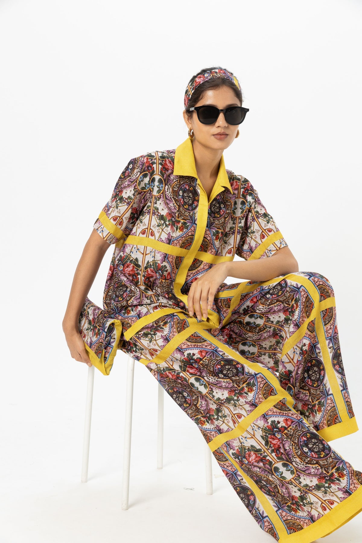 Rococo Yellow Co-ord Set
