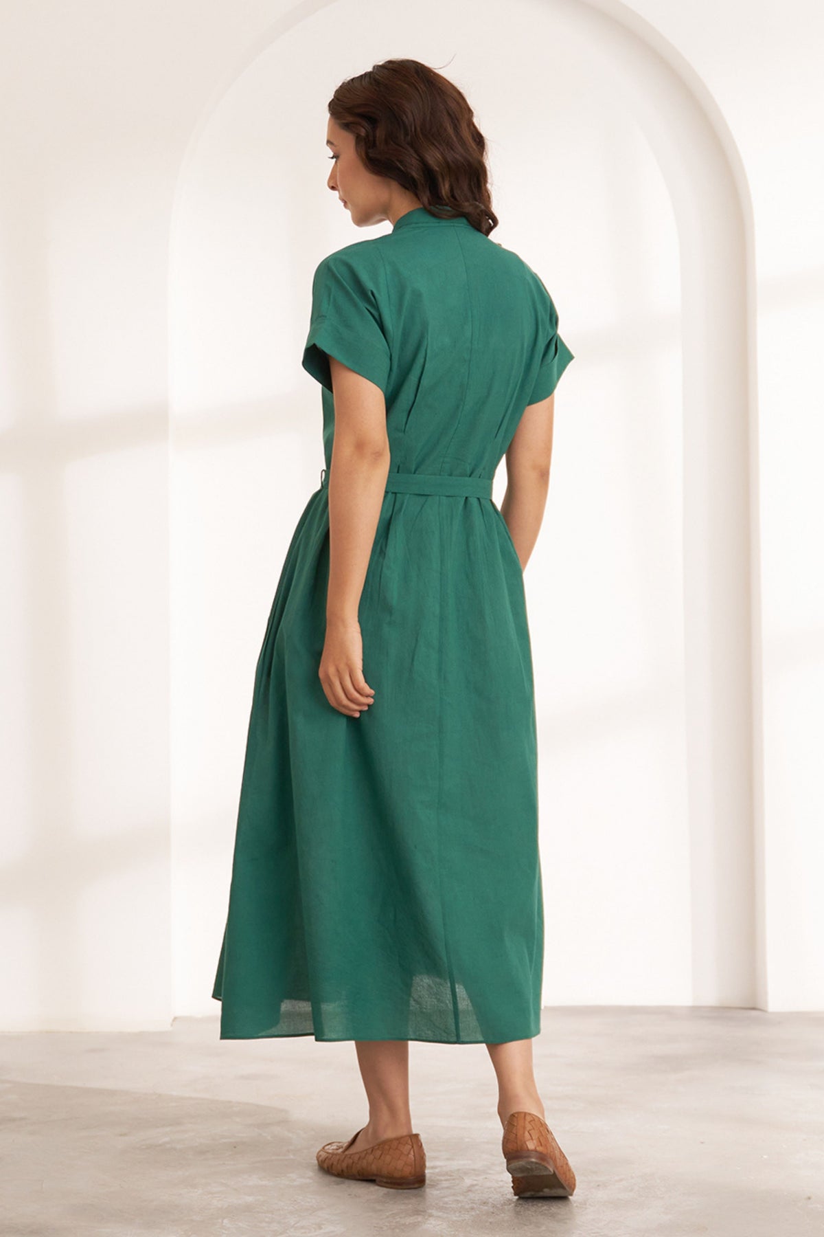 The Forest Green Dress