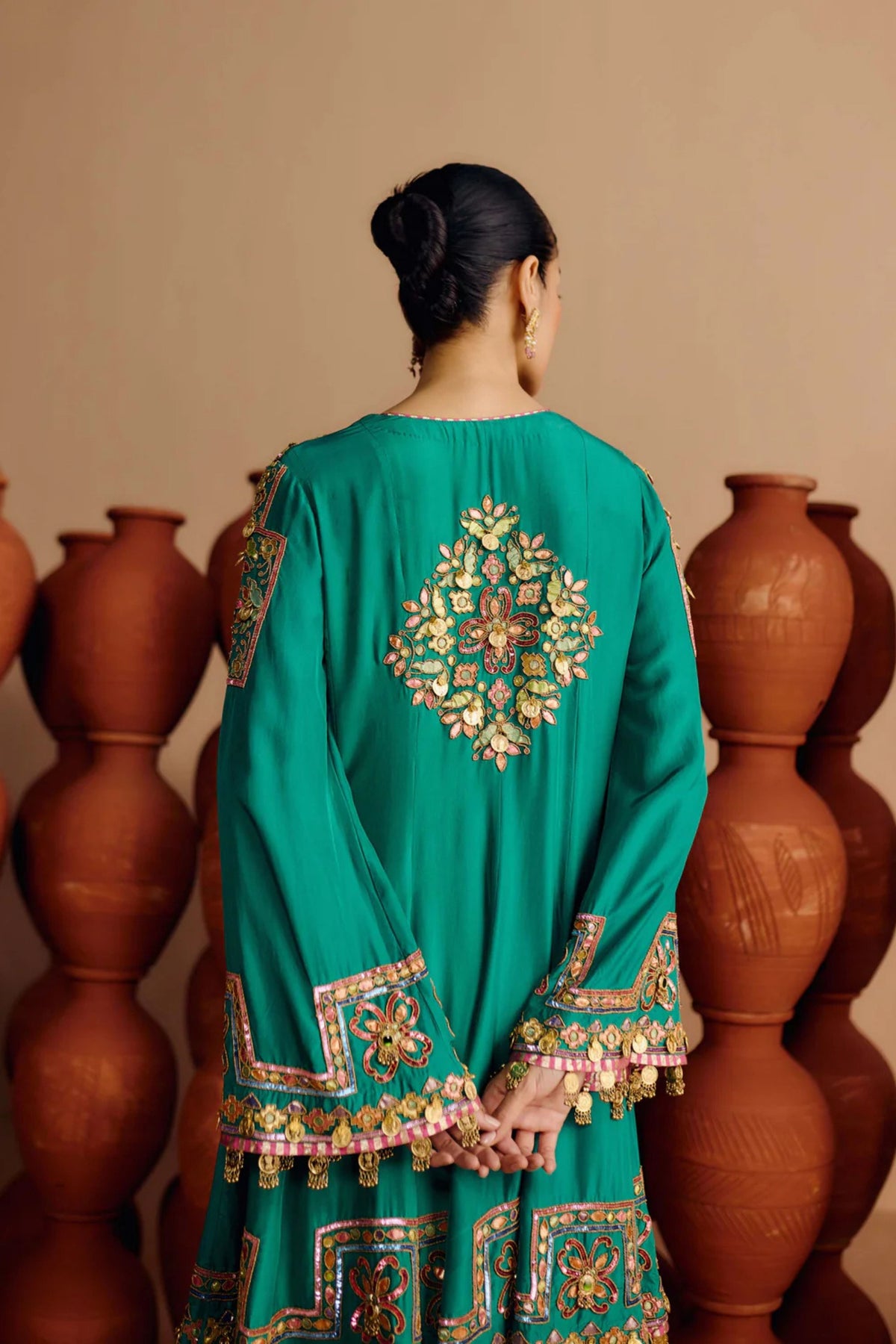 Ziya Kalidaar Kurta Salwar Set