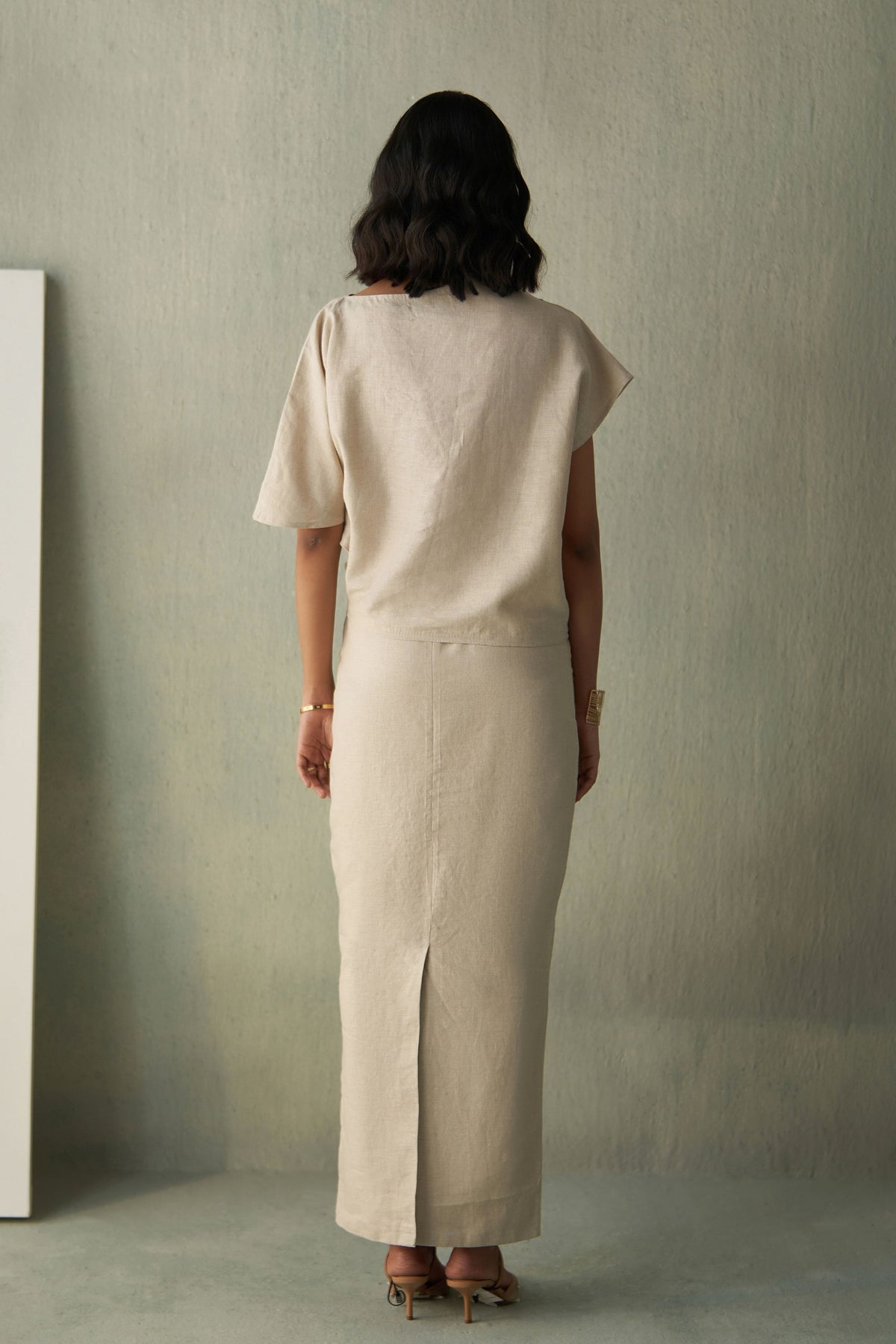 Desert Bloom Linen Top