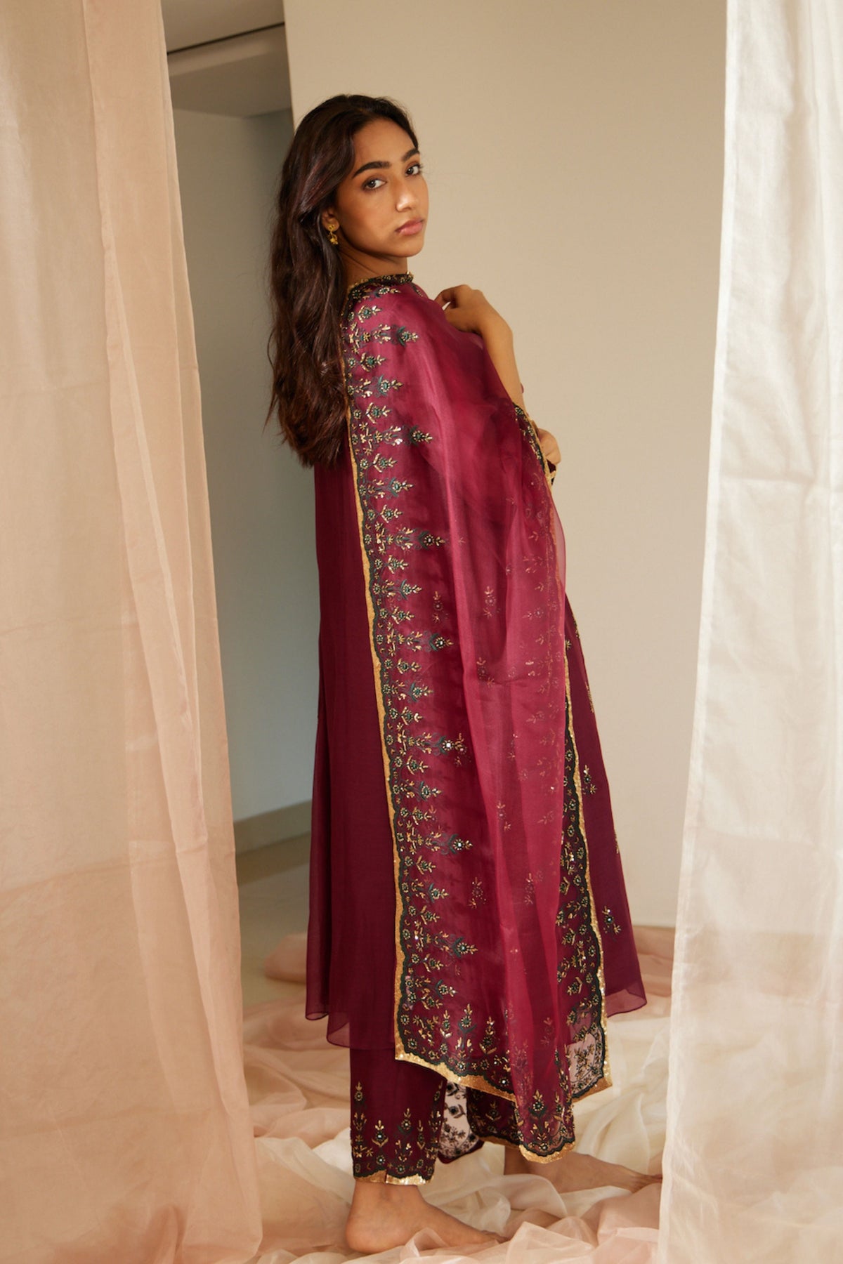 Yellow Abir Kurta