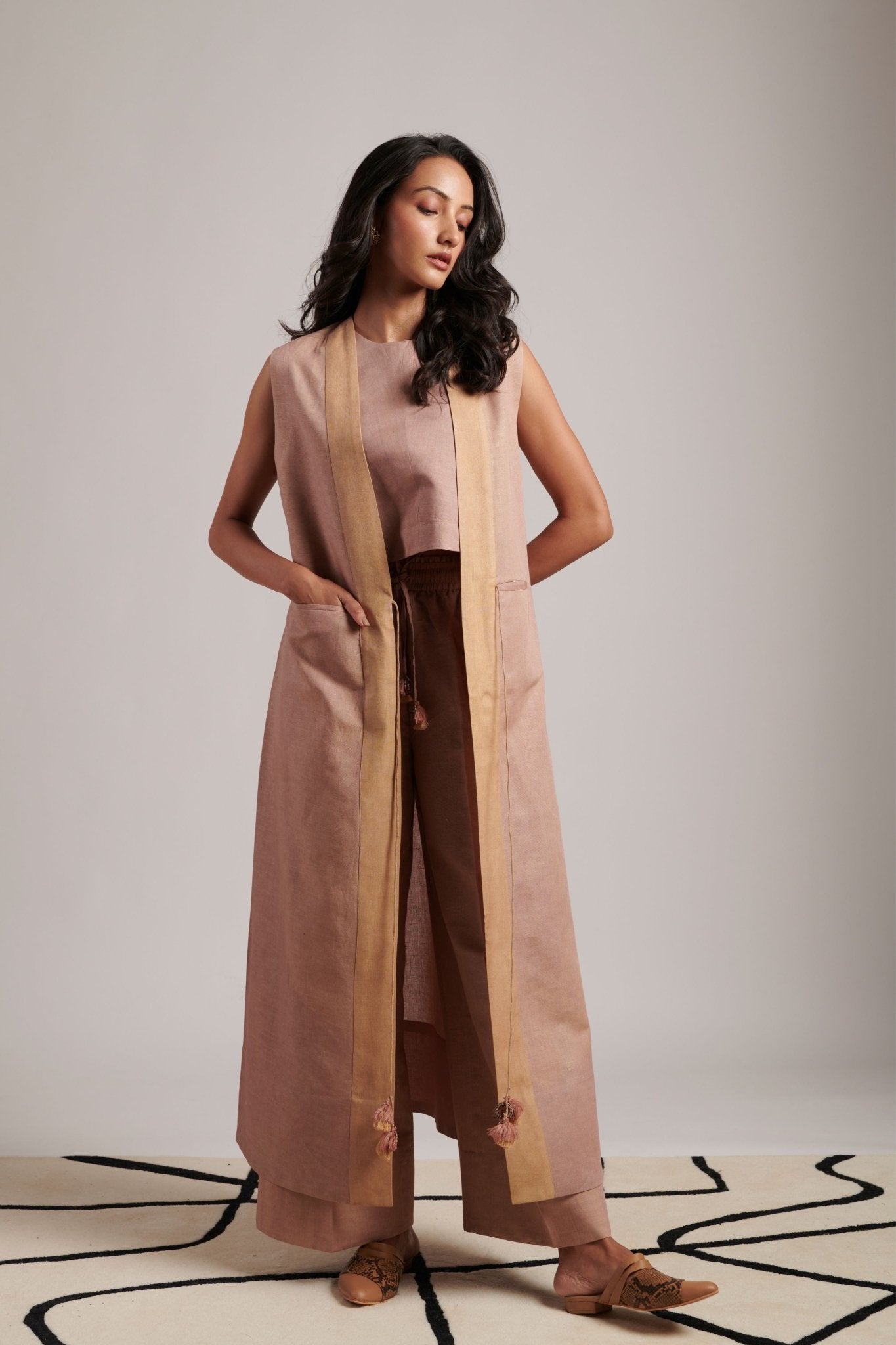 Honey Rooh Overlay Set - Moh India - Elahe