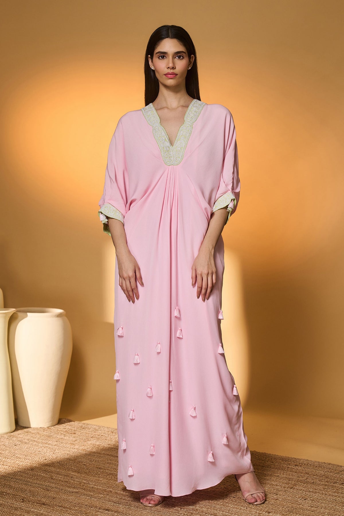 Blush Breeze Kaftan