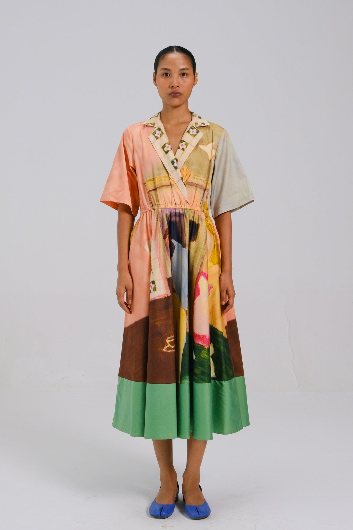Printblock Dress