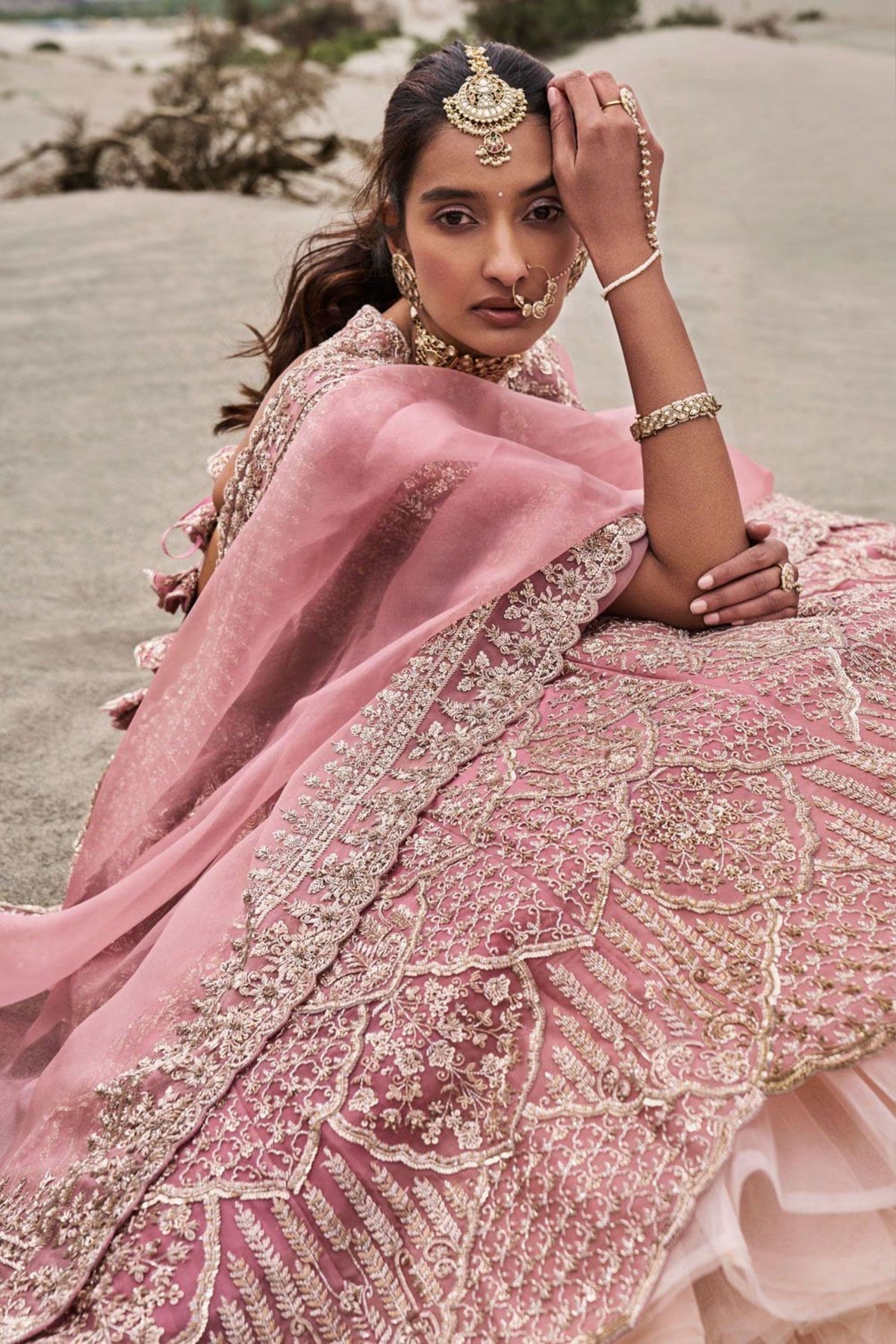 Leh Mauna Lehenga Set