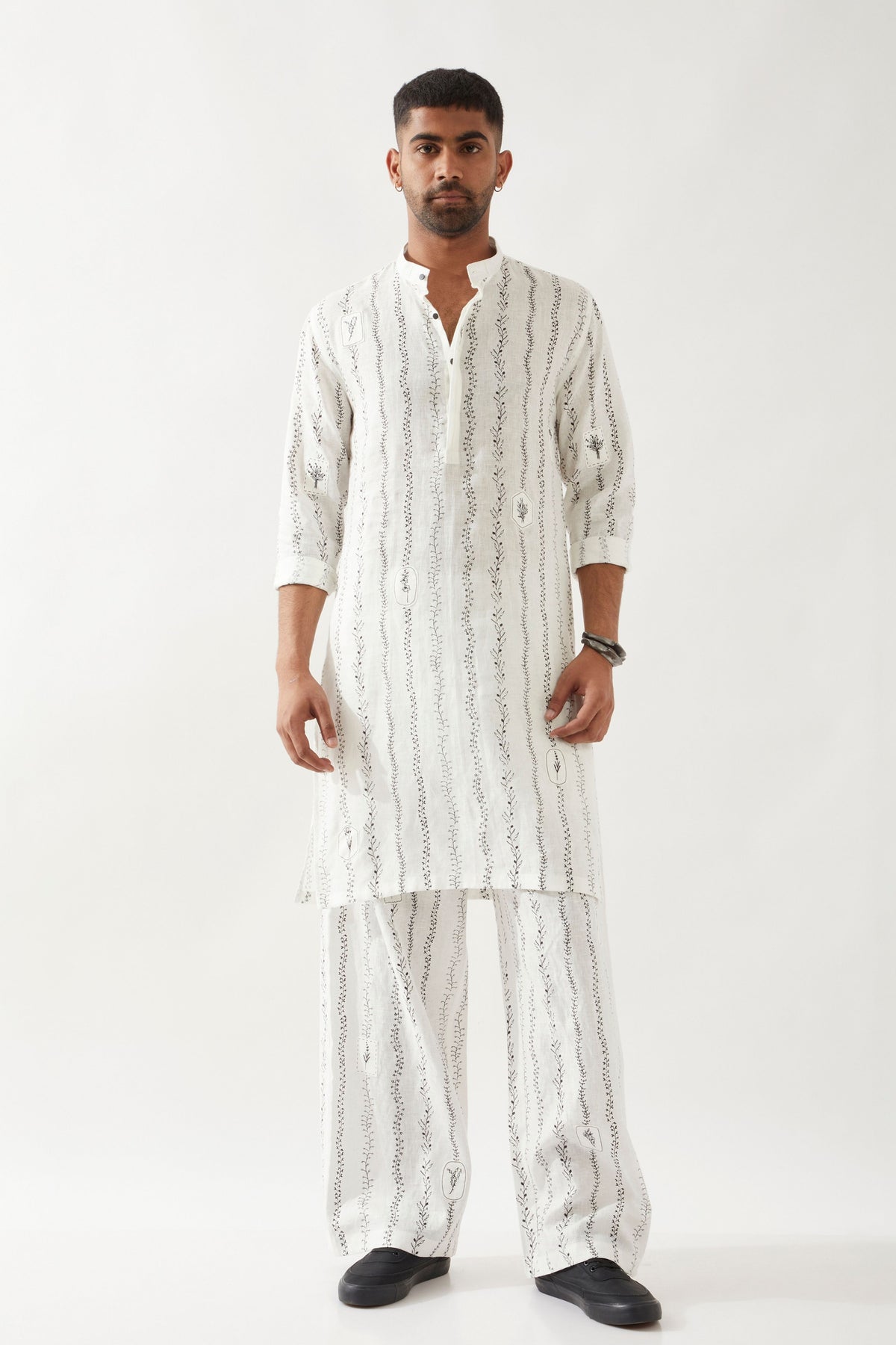 Kevin Vine White Kurta