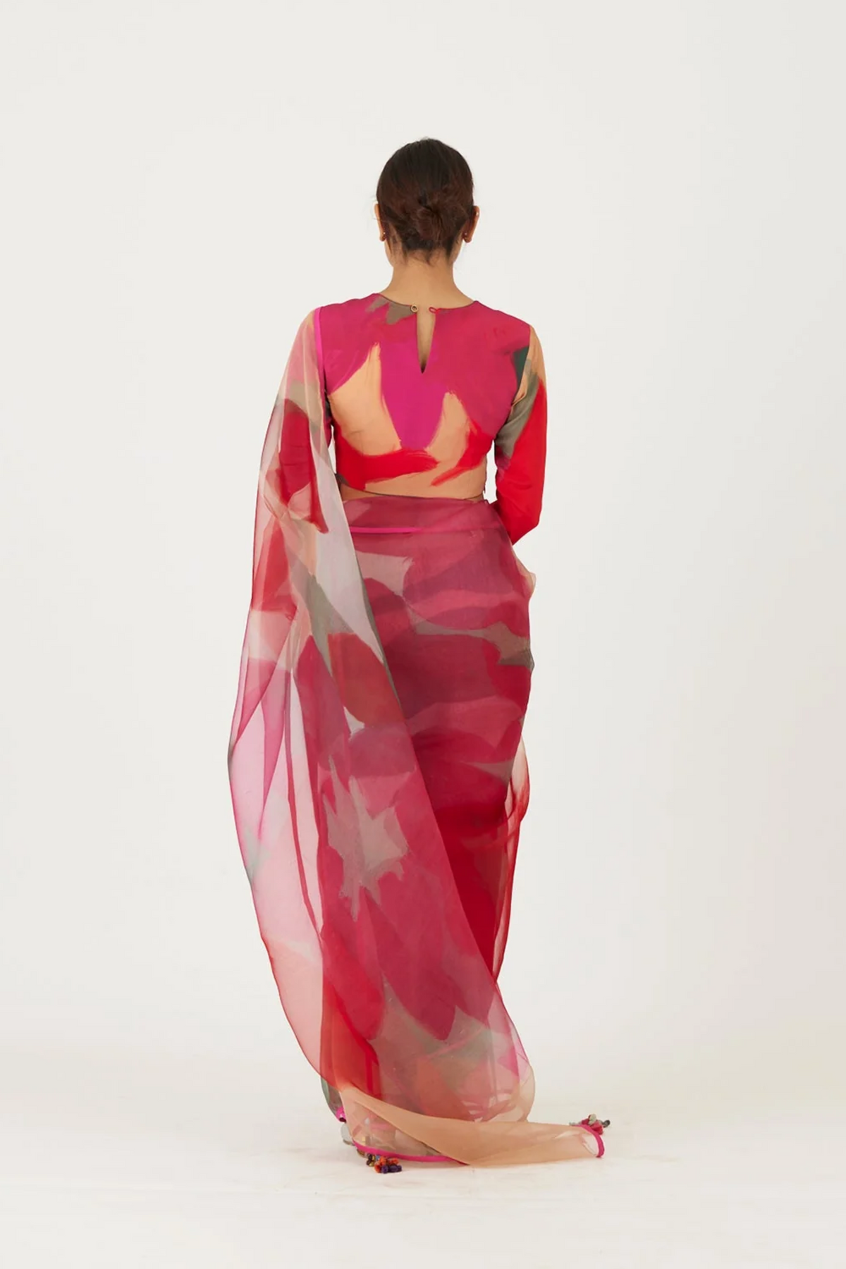 Lei Lani Red Saree