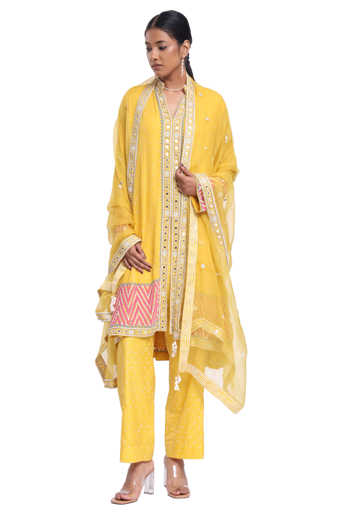 Yellow Nadia Set