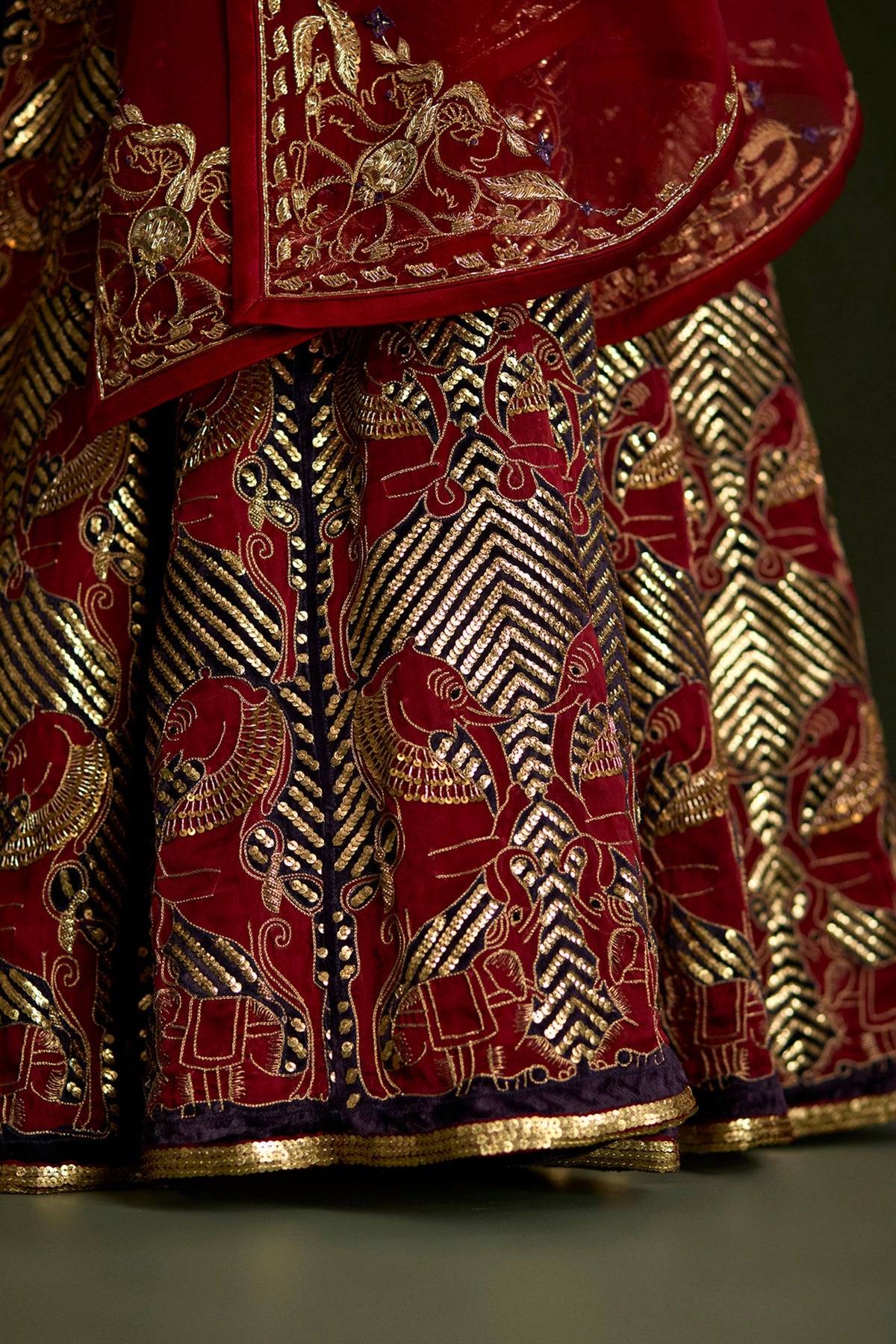 Trinetra Lehenga Set