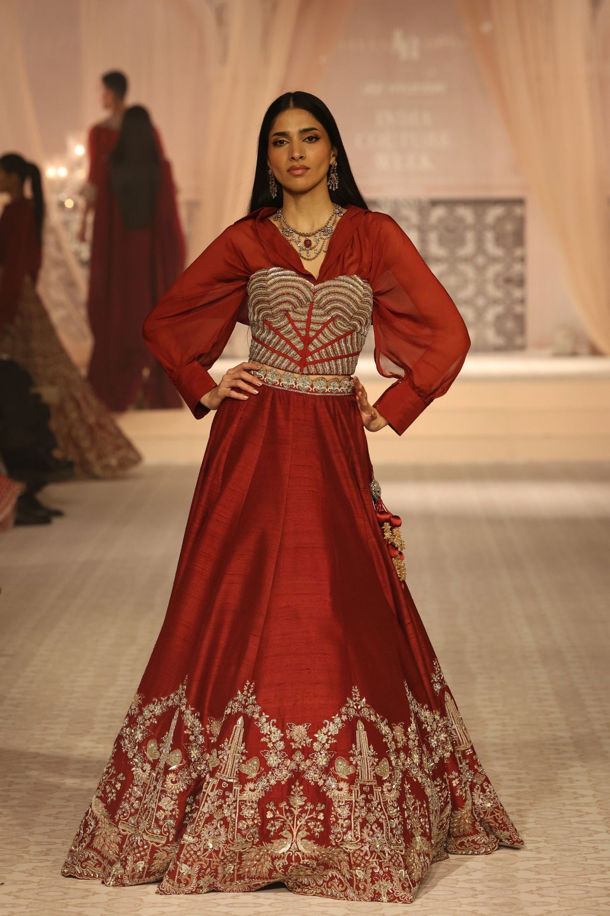 Mor Lite Lehenga Set