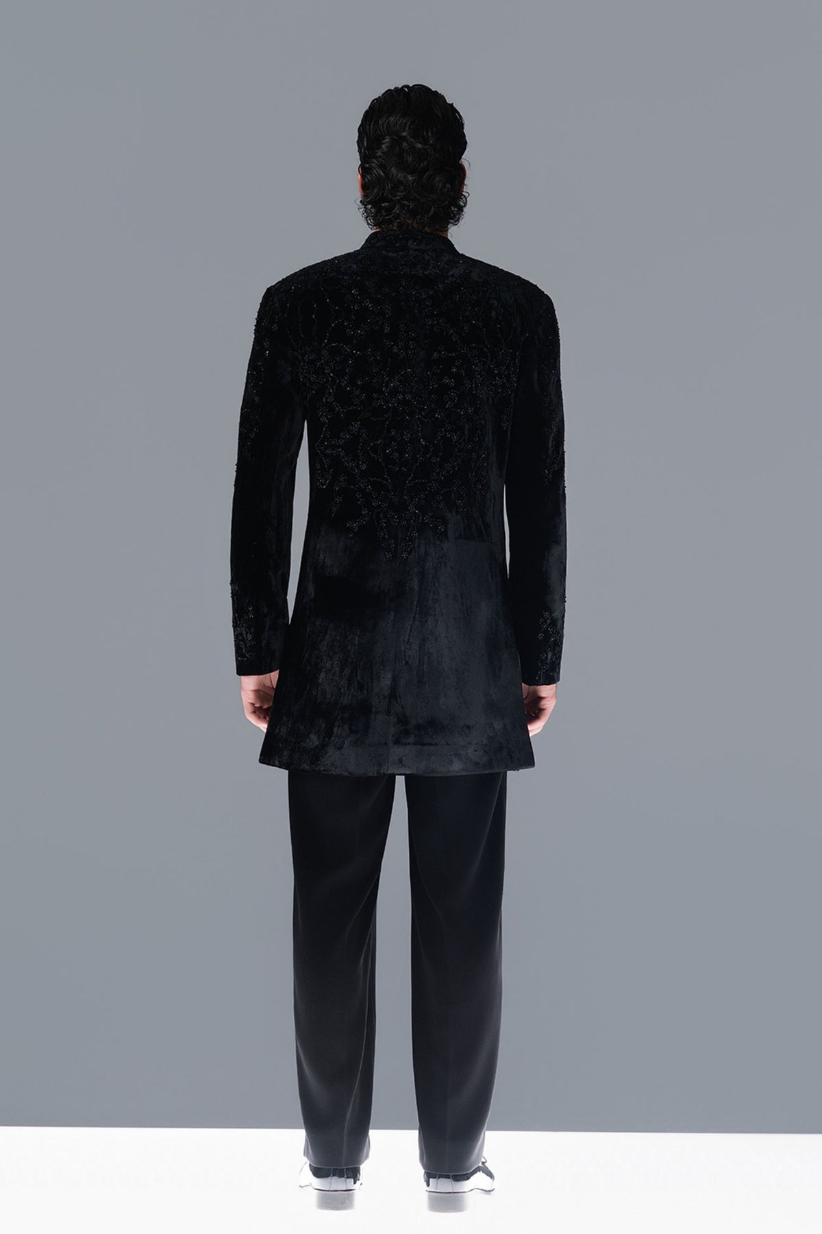 Midnight Grove Sherwani Set