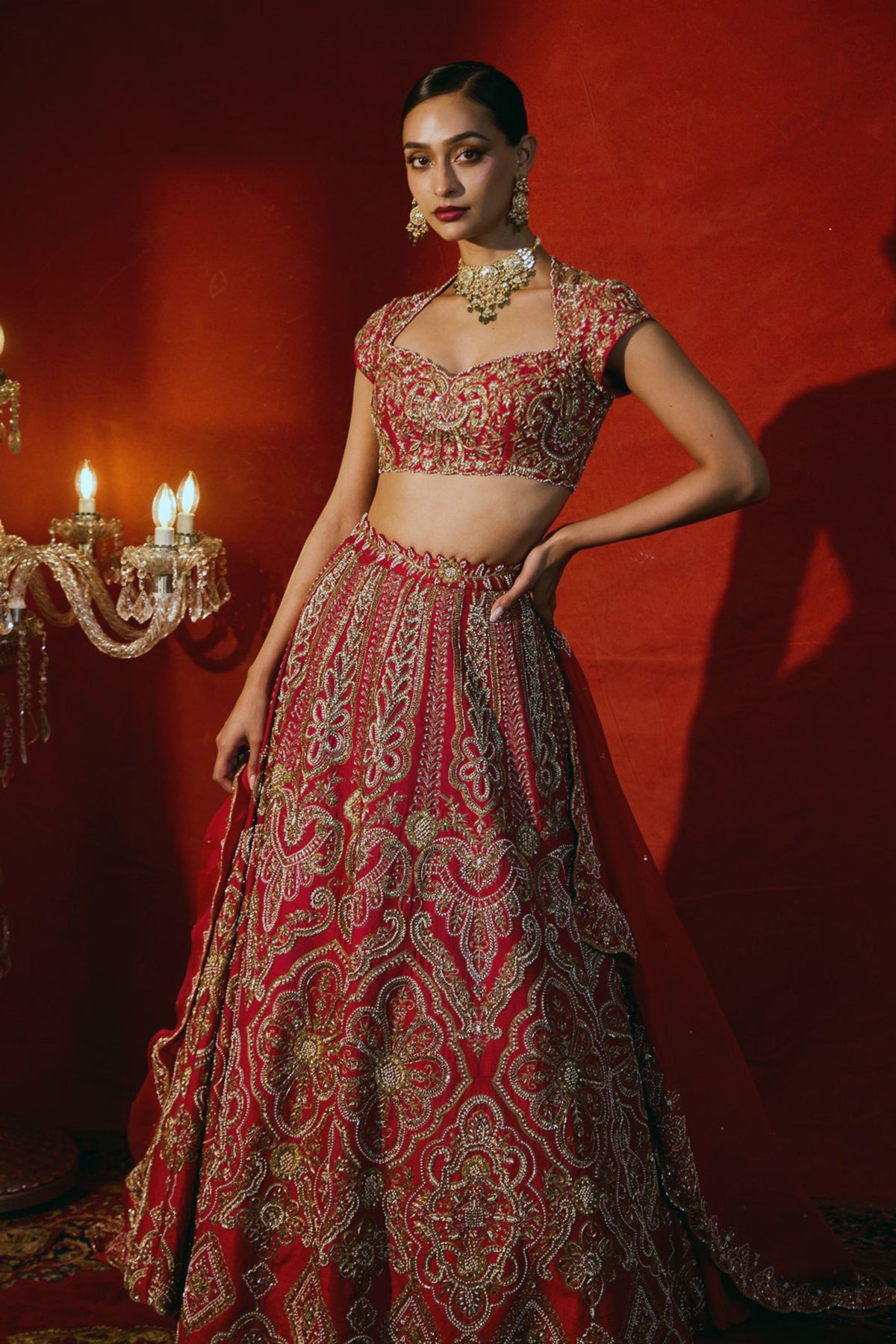 Tapestry Lehenga Set