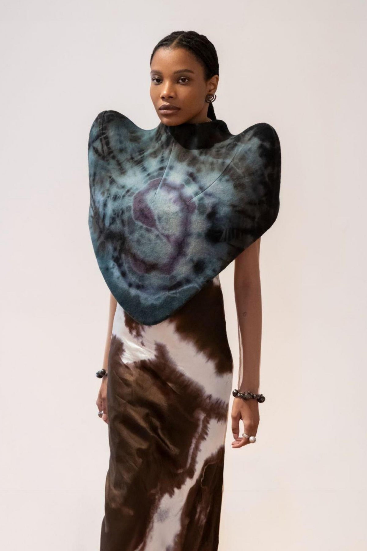 Tie-dye Felt Heart Top