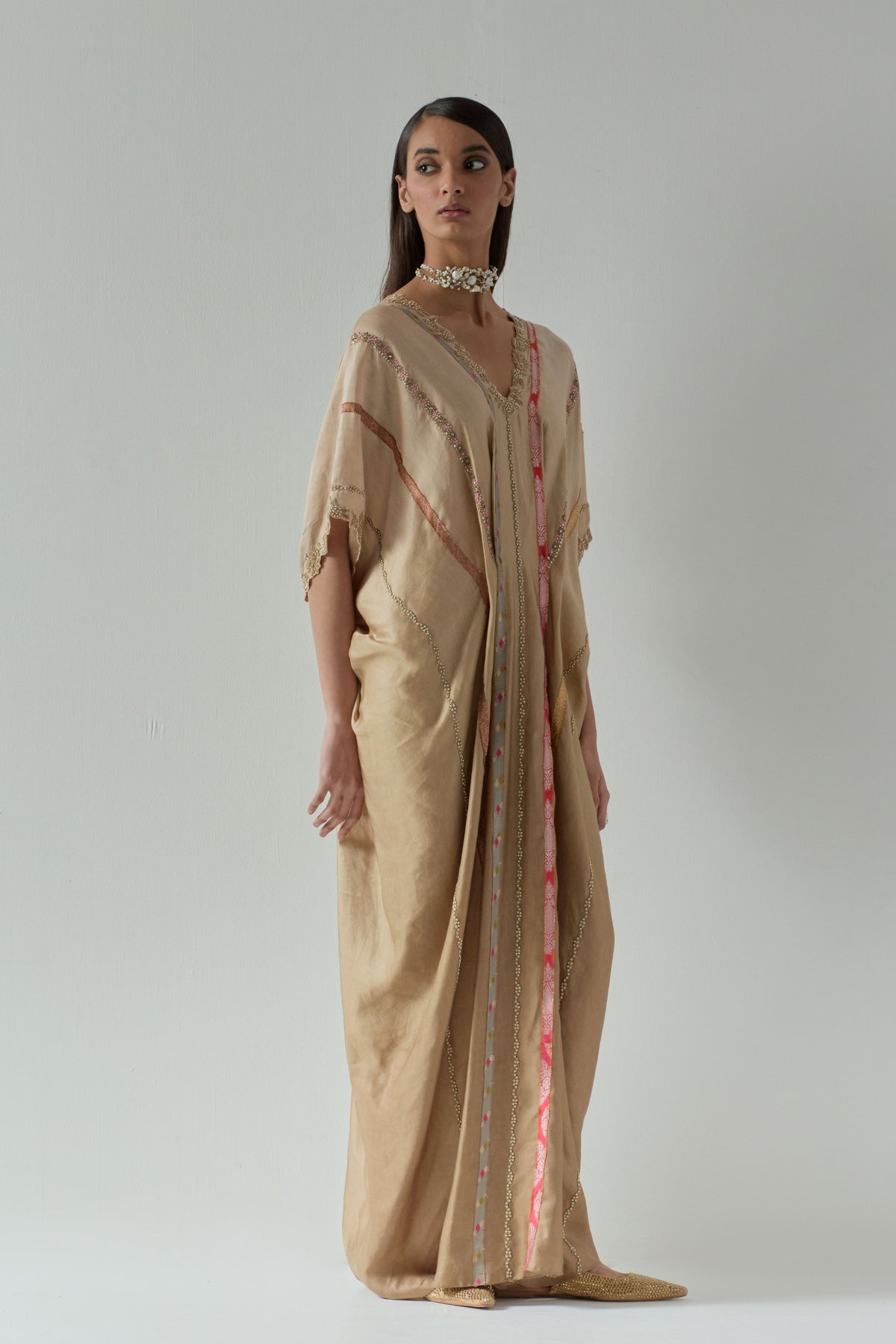 Beige Kaftan