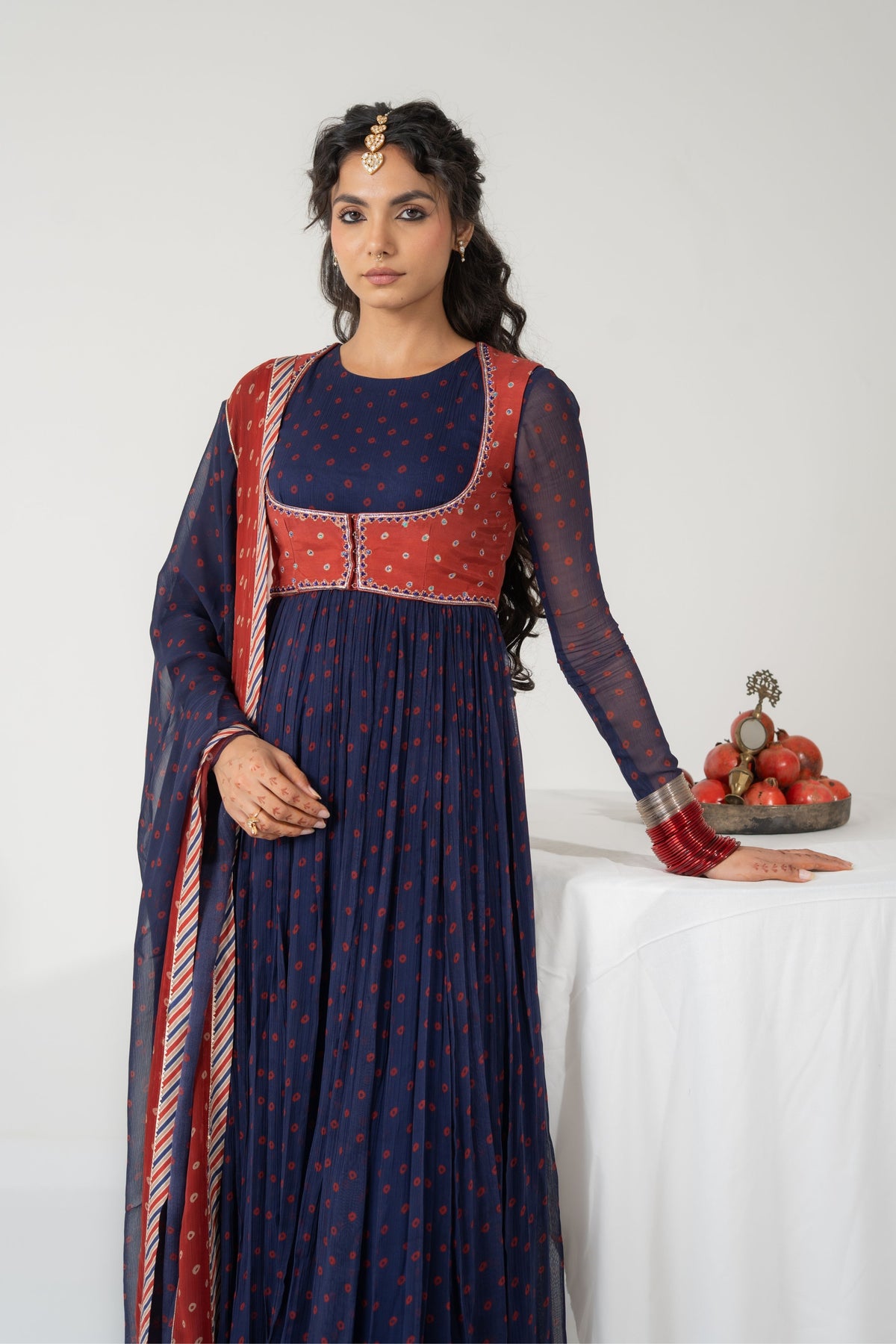 Gulnaar  Anarkali Set