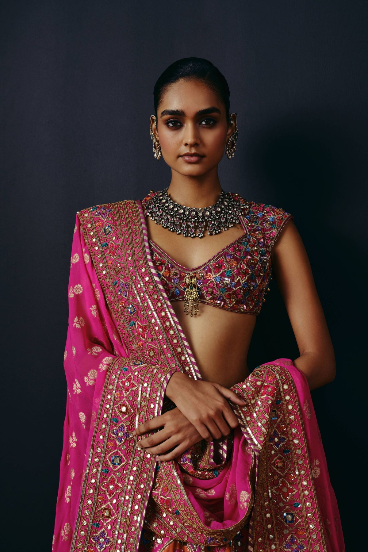 Amoda Lehenga Set