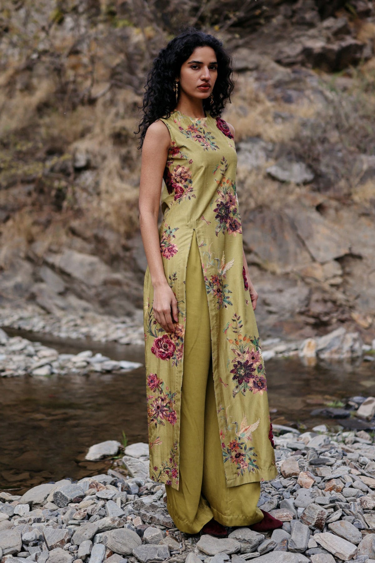 Wild Pollen Tunic Set