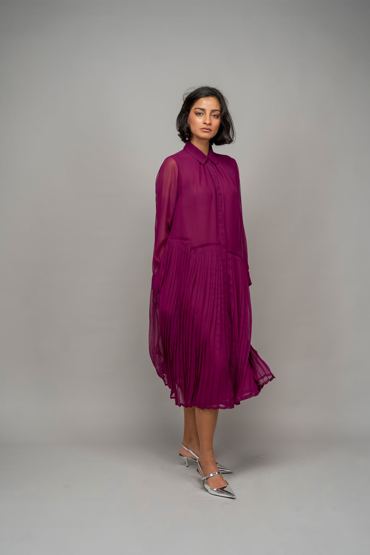 Plum Terrace Dress