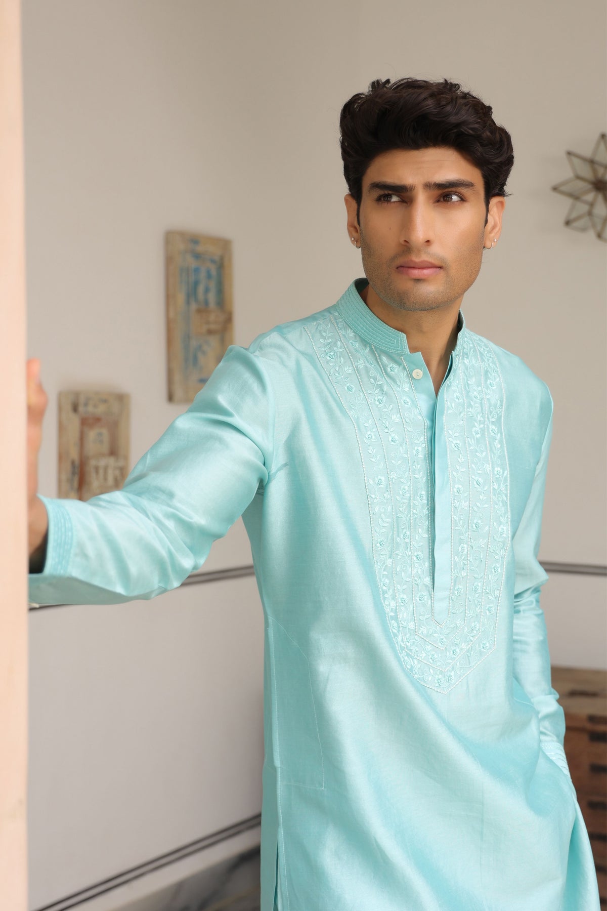 Gulzar Floral Embroidered Kurta Set