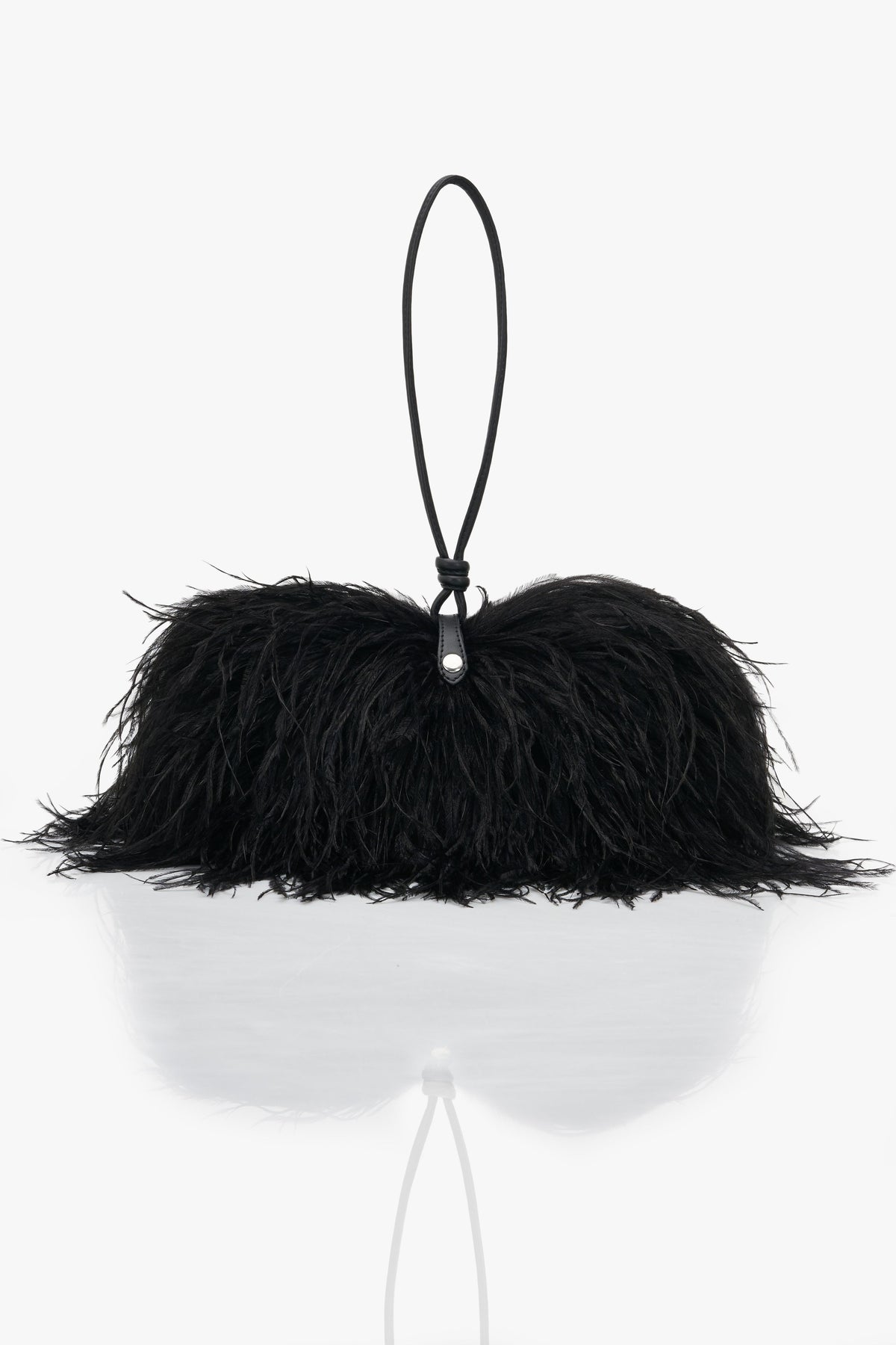 The Scarlet Caviar Black Midi Bag