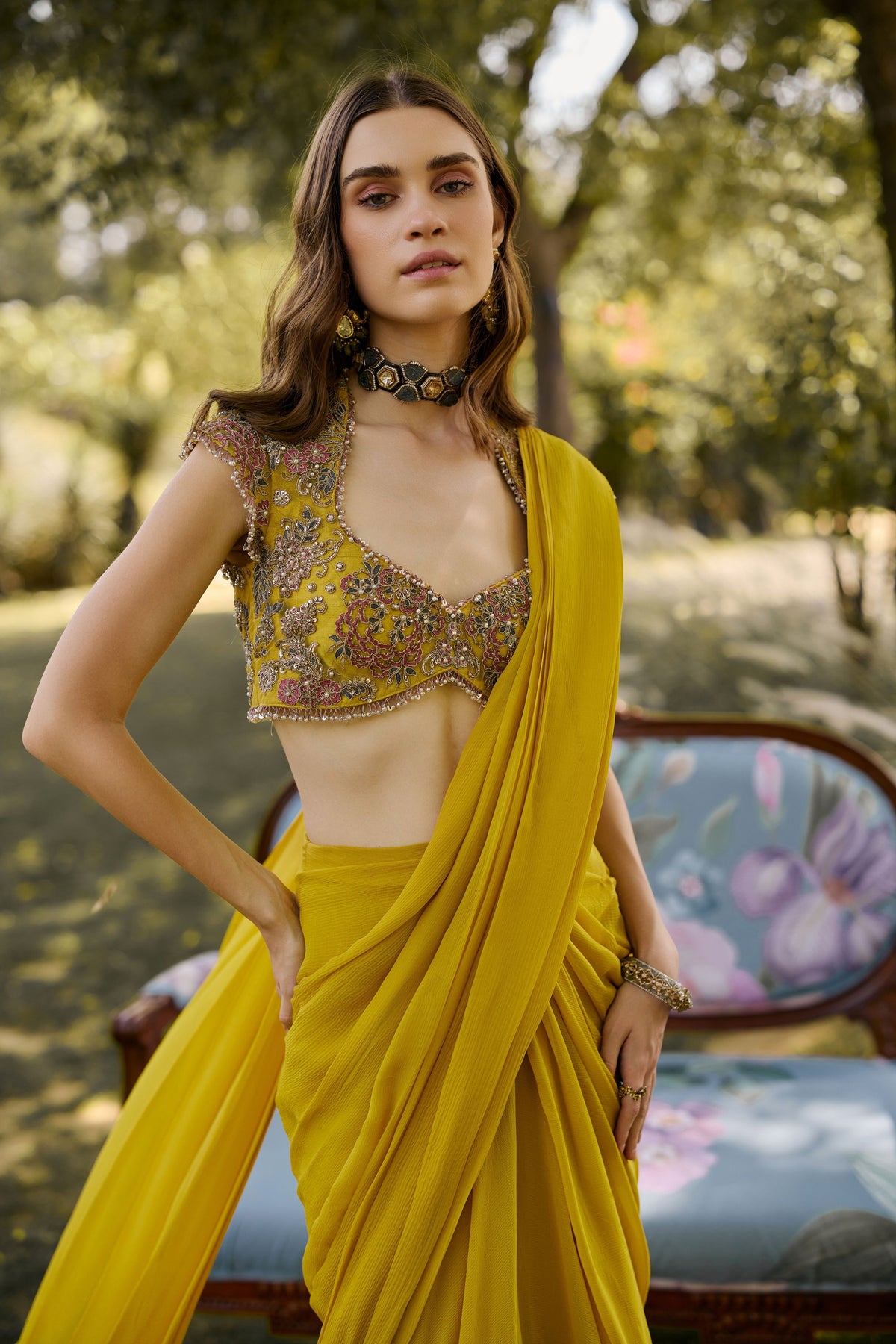 The Saga Saree Set