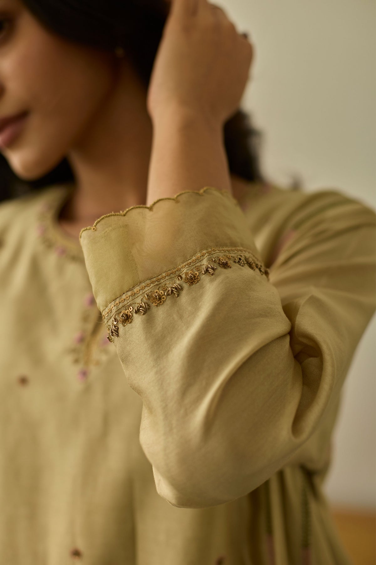 Mehrun Anarkali Set