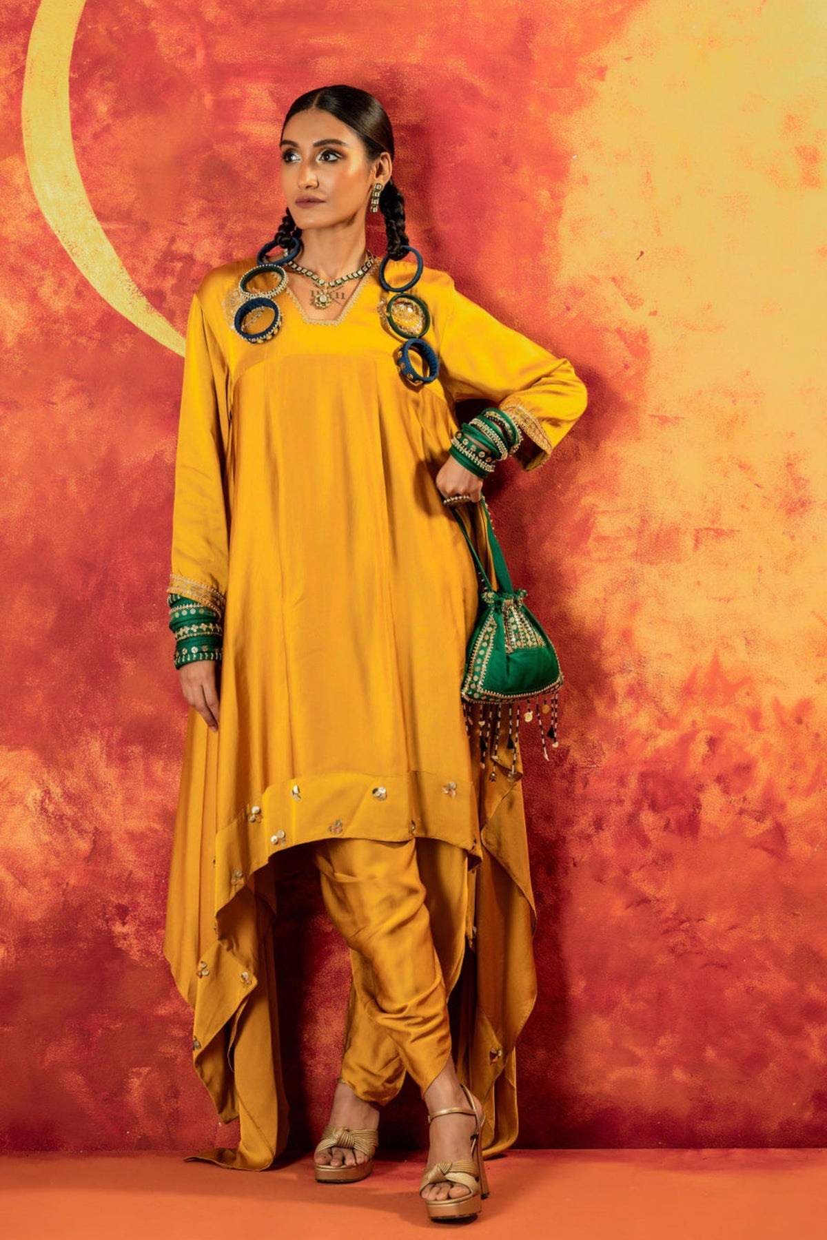 Mahi Mustard 3 Piece Set