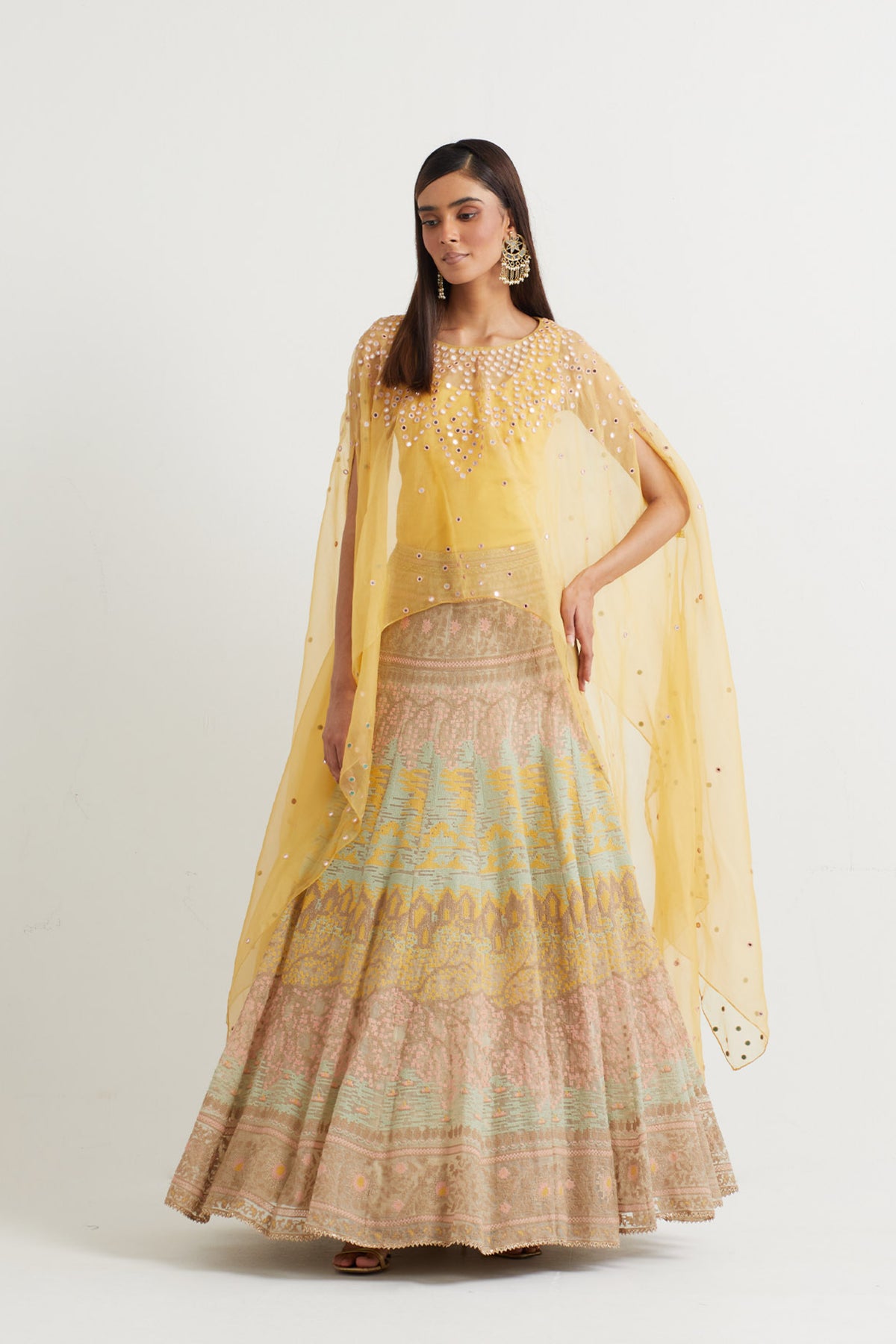 Lemon Cross Cape Set