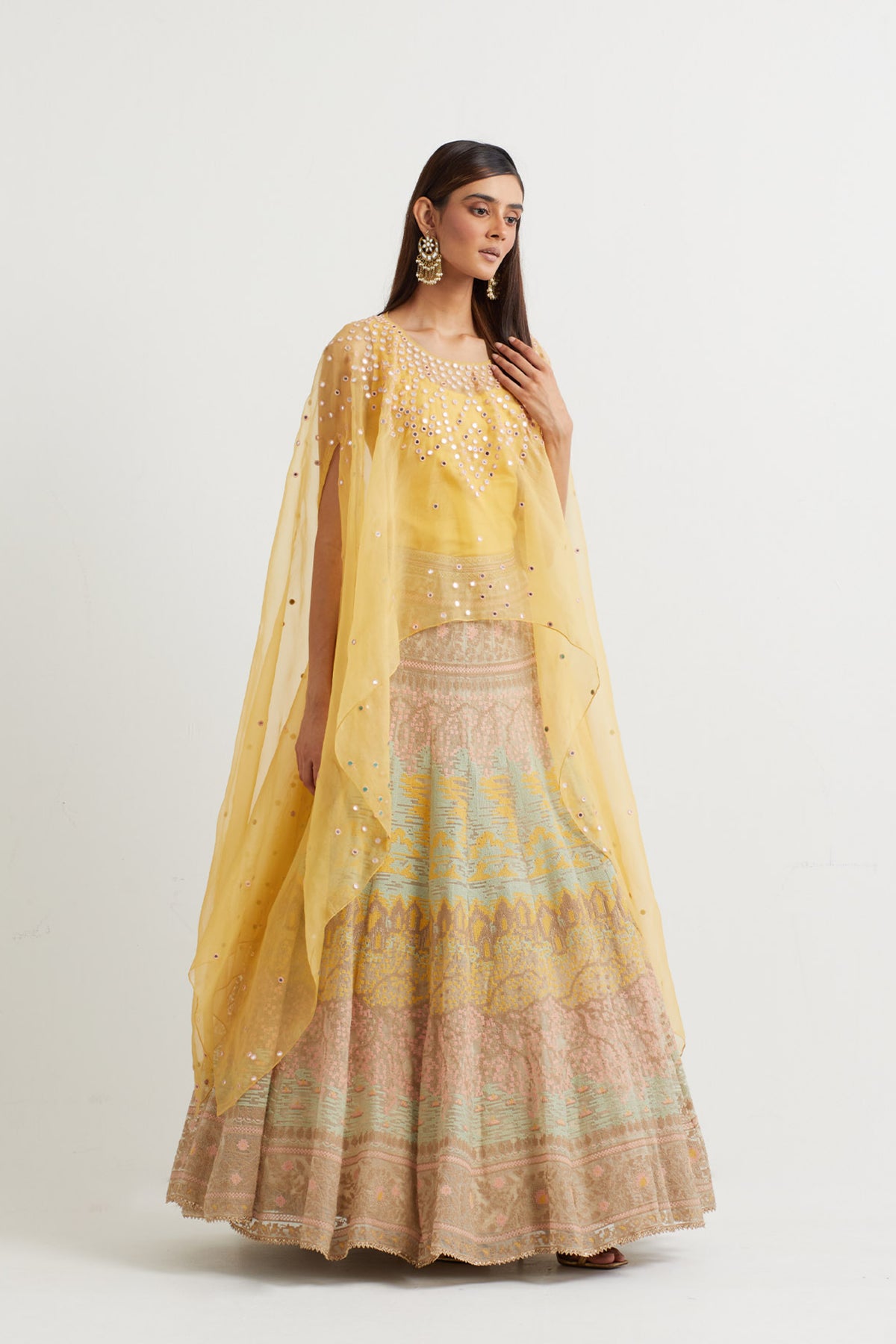 Lemon Cross Cape Set