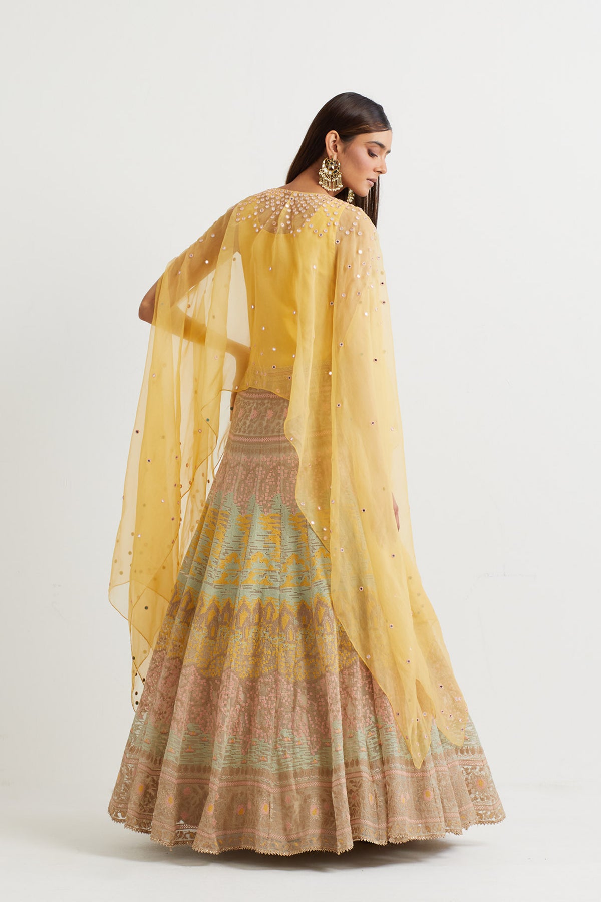 Lemon Cross Cape Set