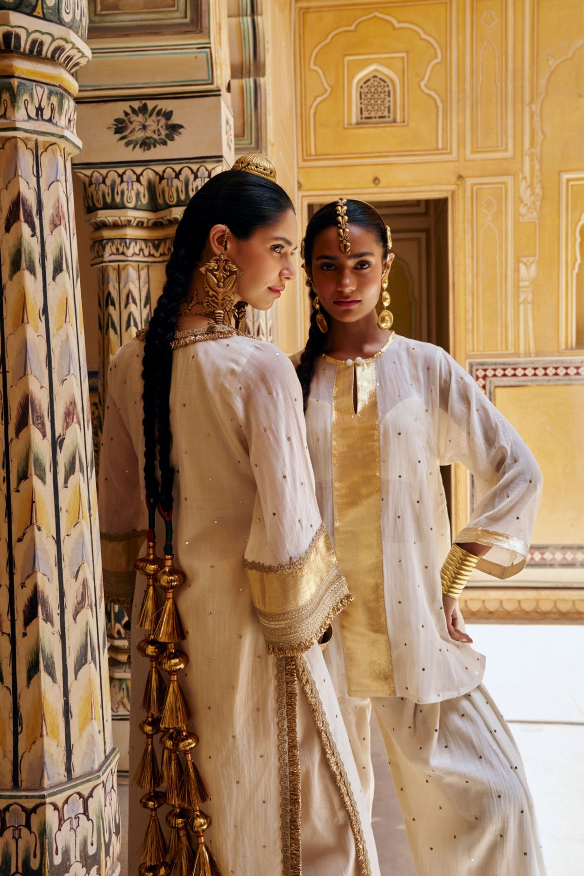 Ivory Tunic Set