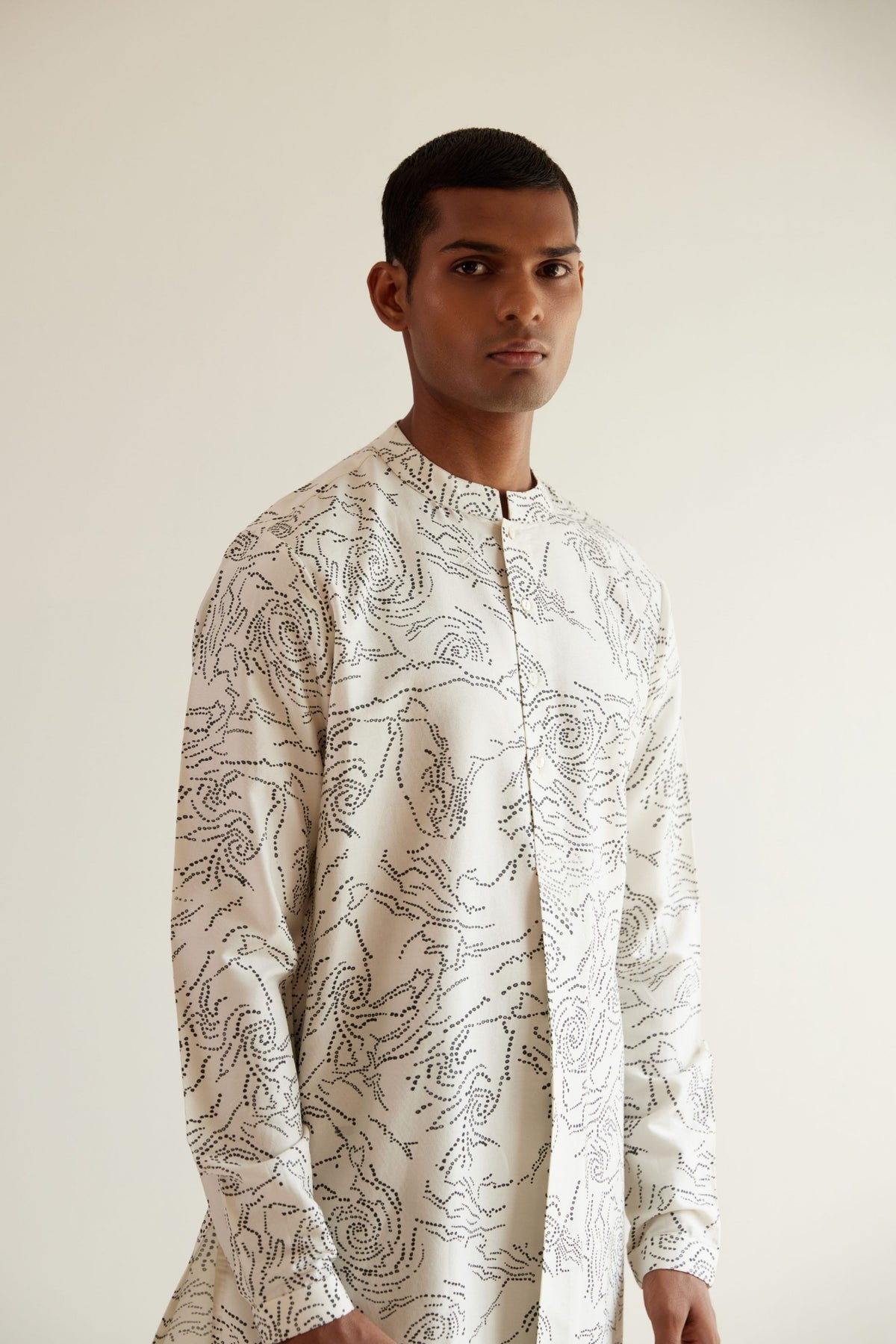 Black Hole Short Kurta