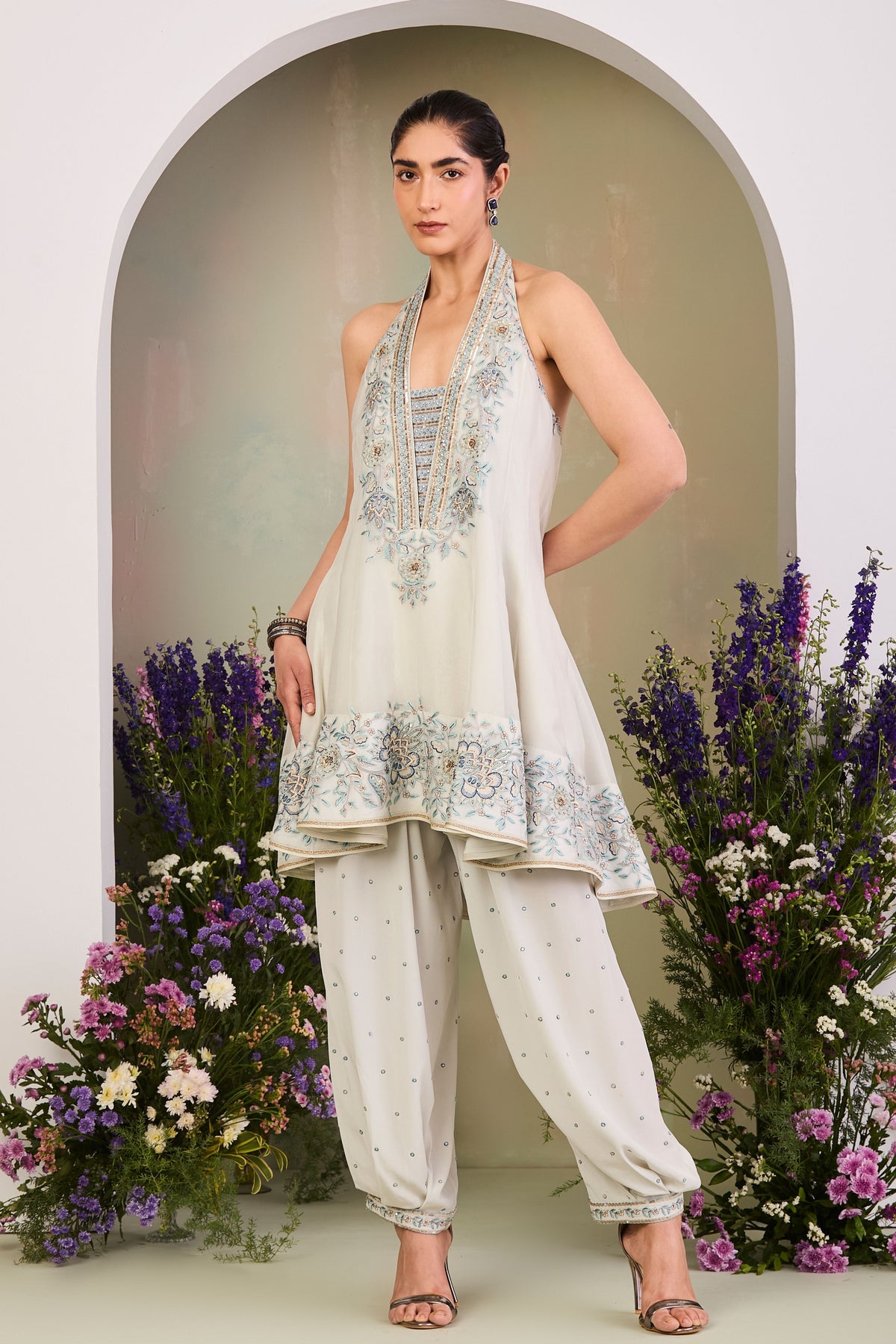 Ivy Short Anarkali Set