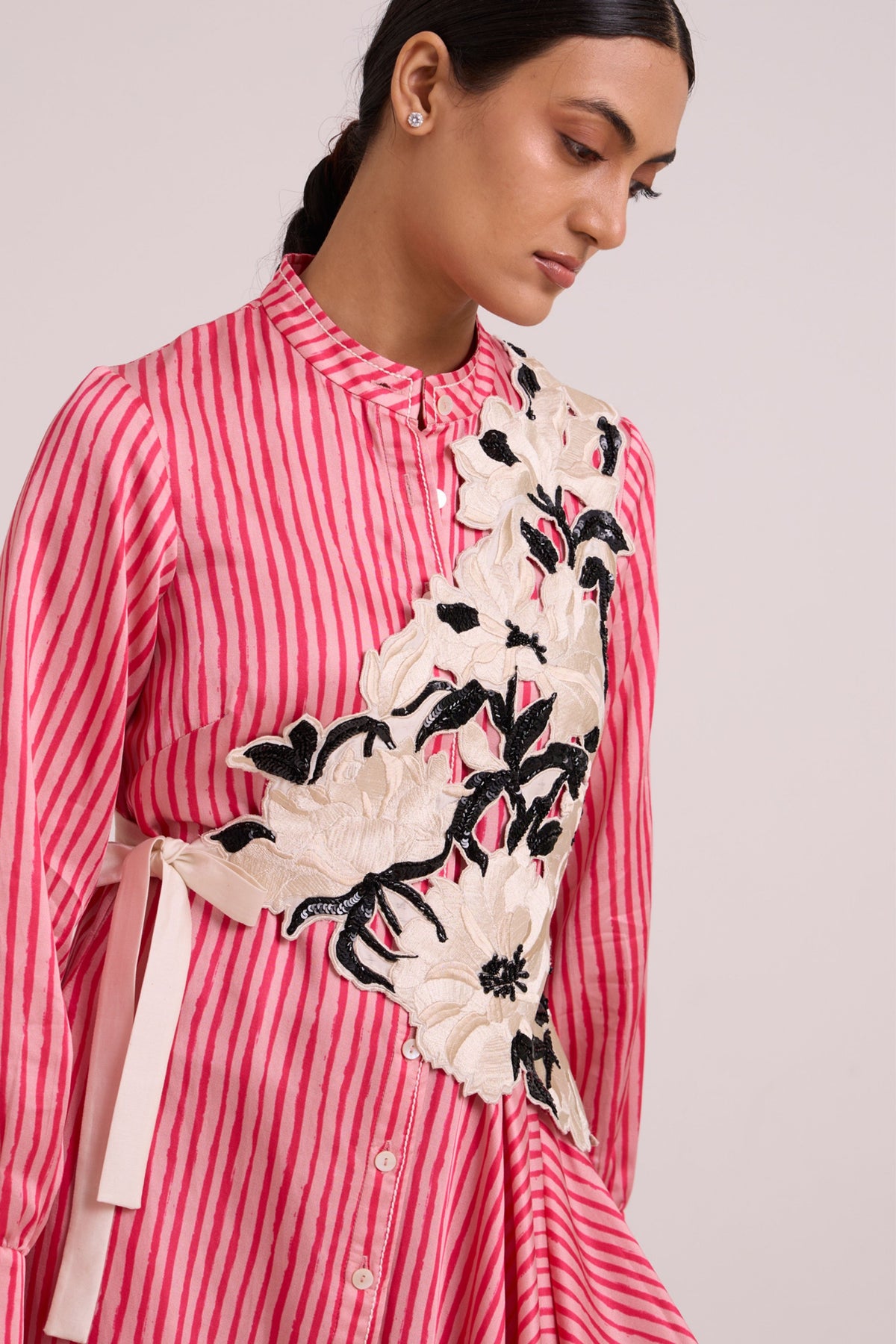 Comet Crossbody Shirt Dress