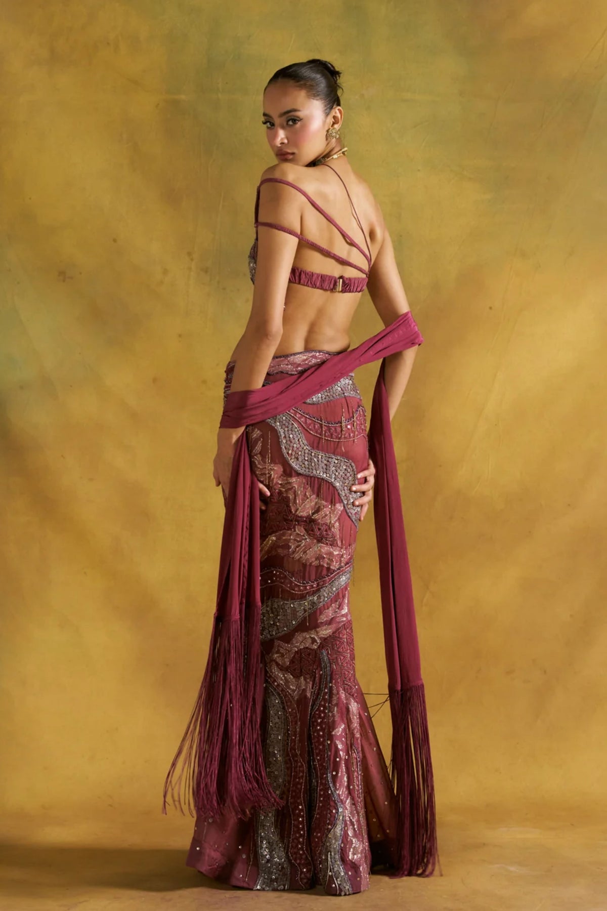 Lehrer Mehboba Fishcut Lehenga Set