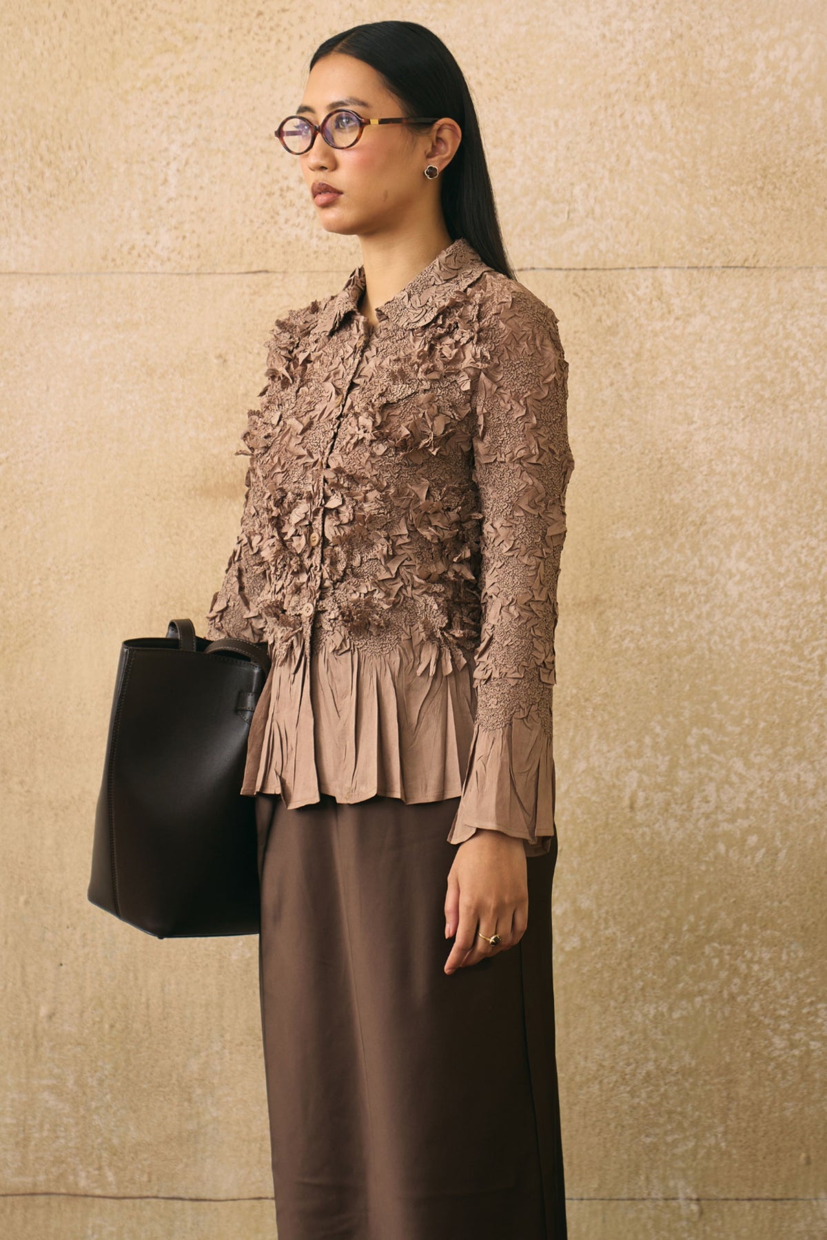 Brown Elsara Top