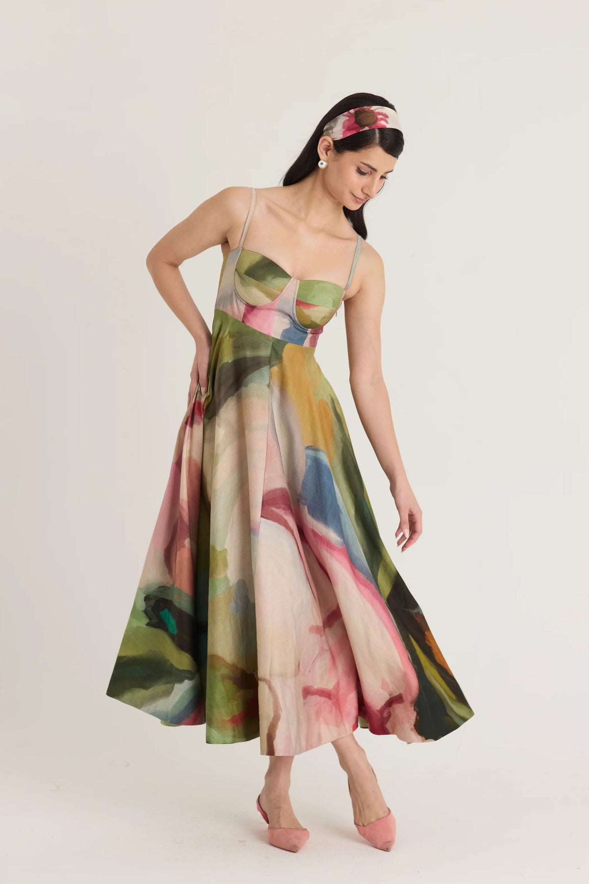 Tilly Flared Bralette Dress